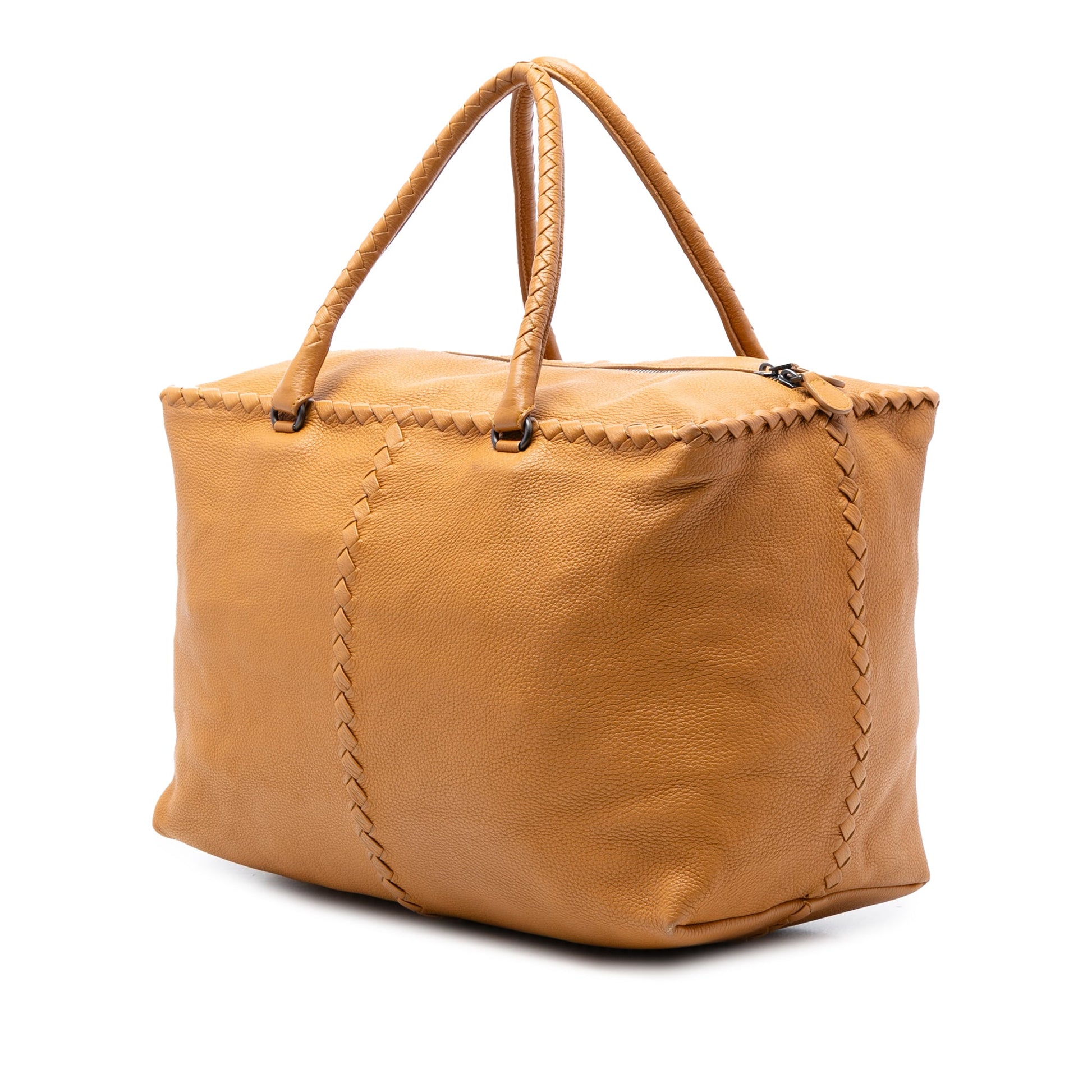 Bottega Veneta Intrecciato Trimmed Cervo Tote