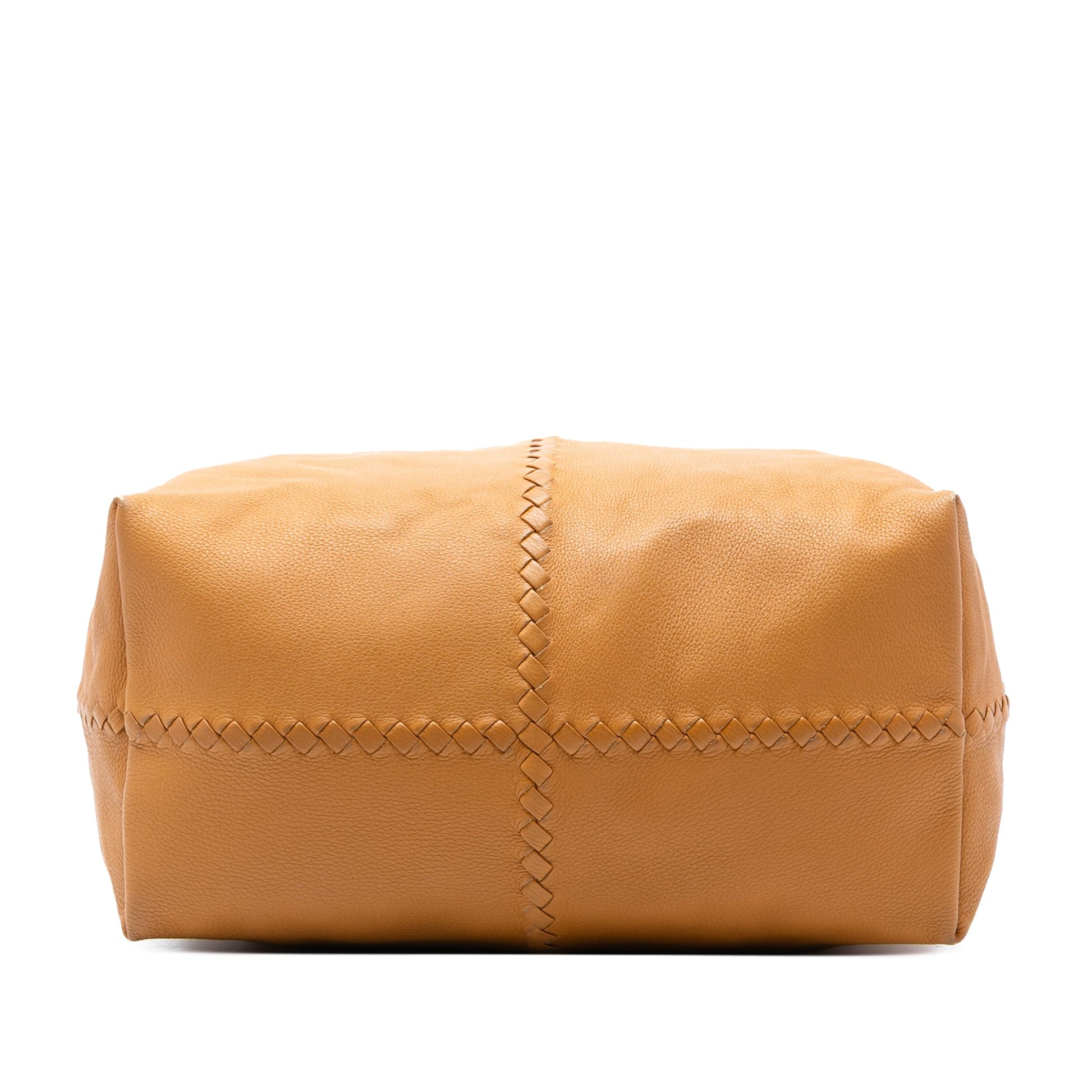 Bottega Veneta Intrecciato Trimmed Cervo Tote