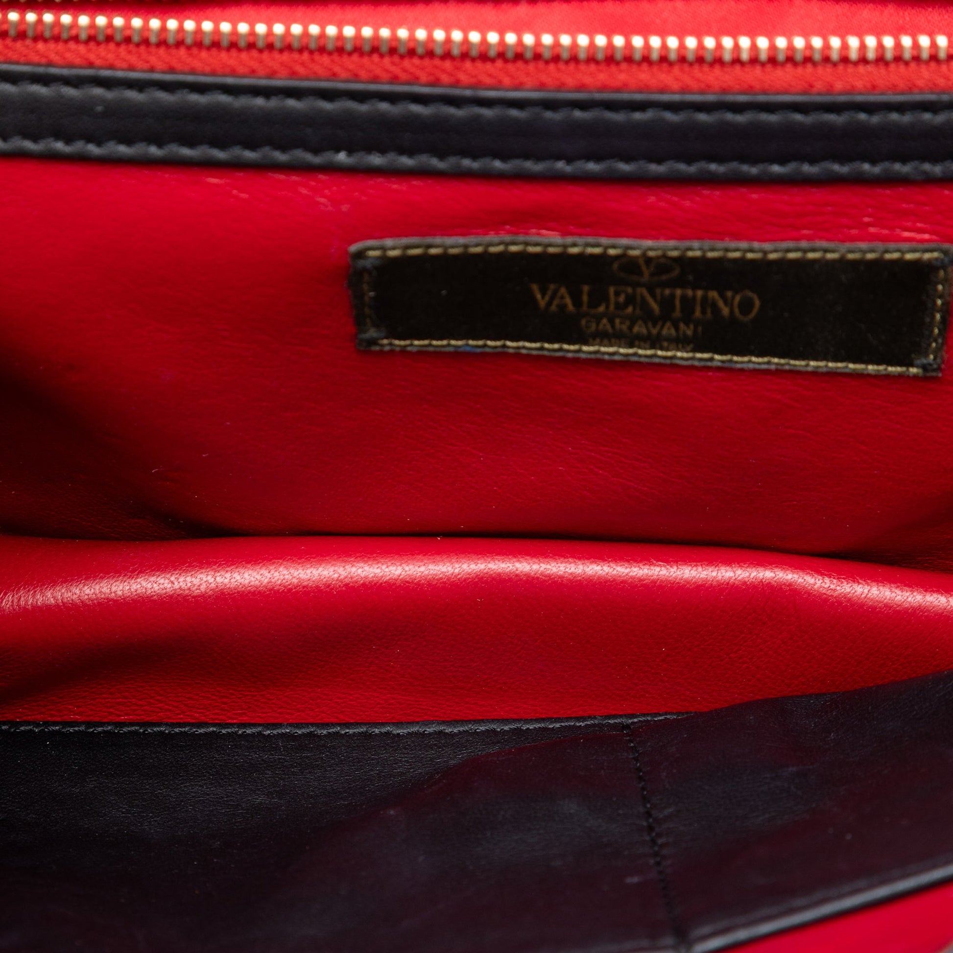 Valentino Medium Nappa and Canvas Camouflage Rockstud Glam Lock Crossbody