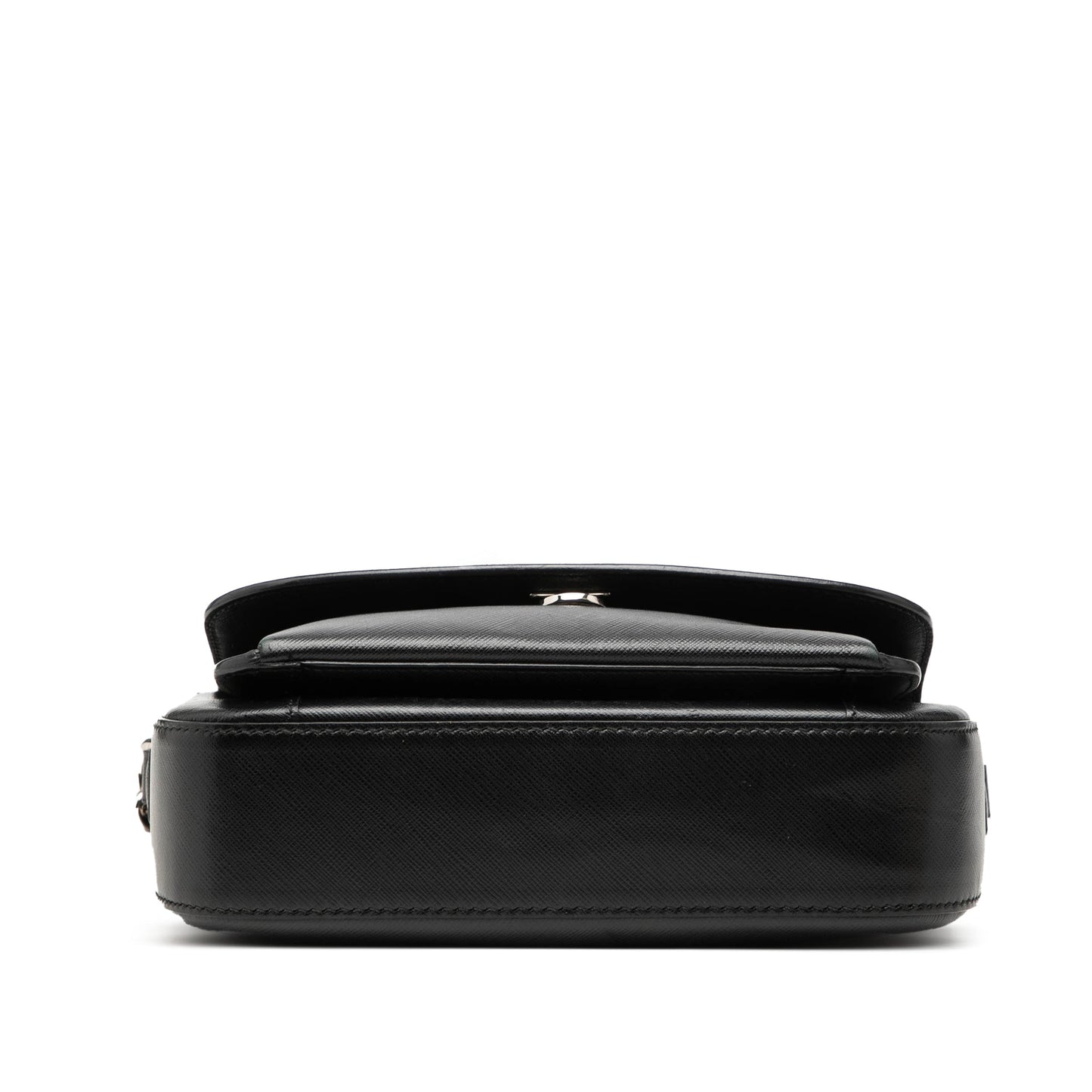 Ferragamo Small Leather Double Gancini Sandrine Shoulder Bag