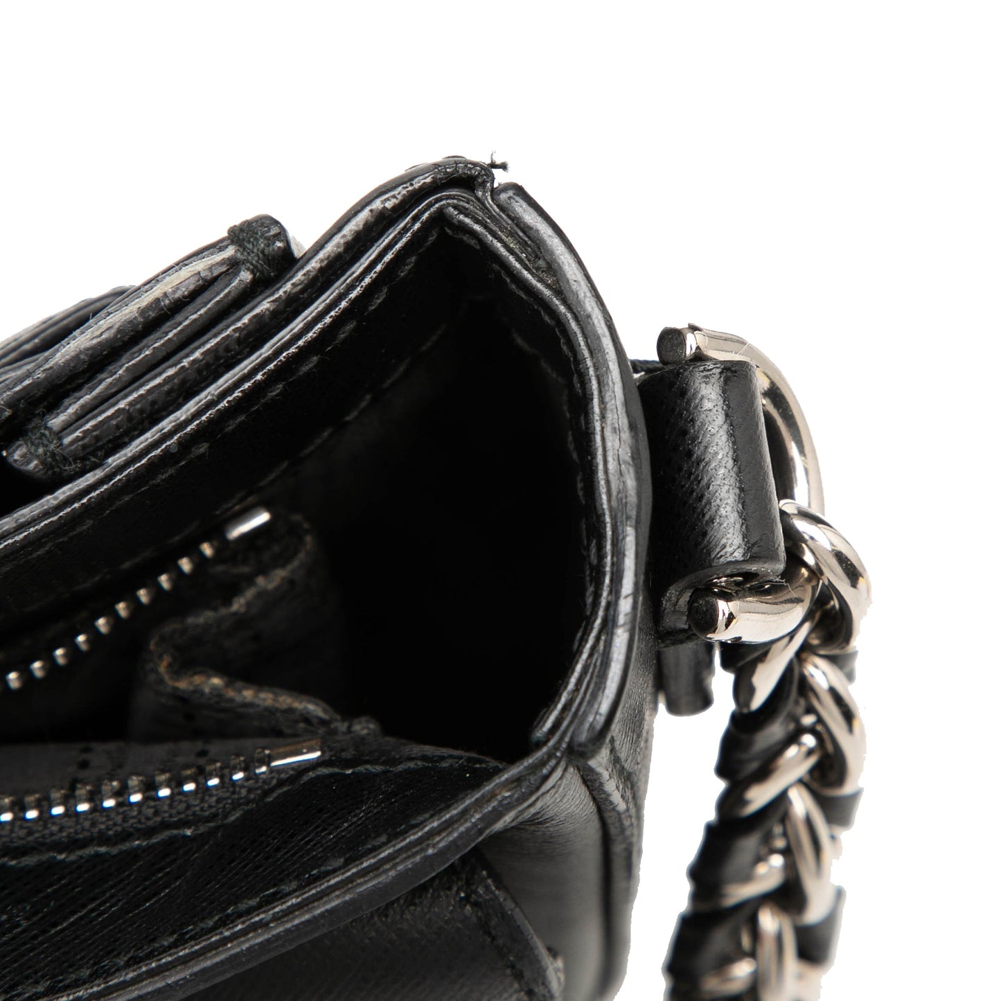 Ferragamo Small Leather Double Gancini Sandrine Shoulder Bag