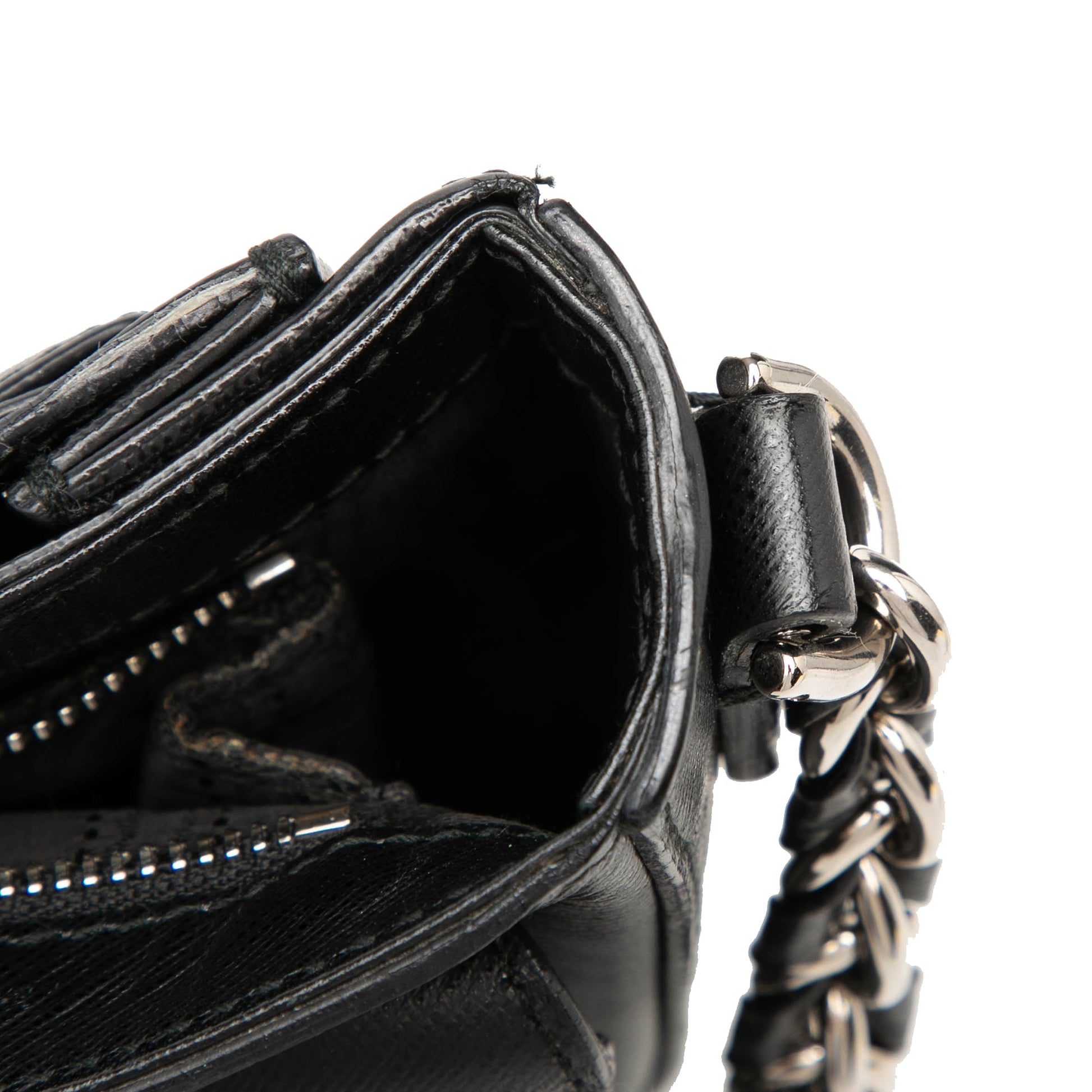 Ferragamo Small Leather Double Gancini Sandrine Shoulder Bag