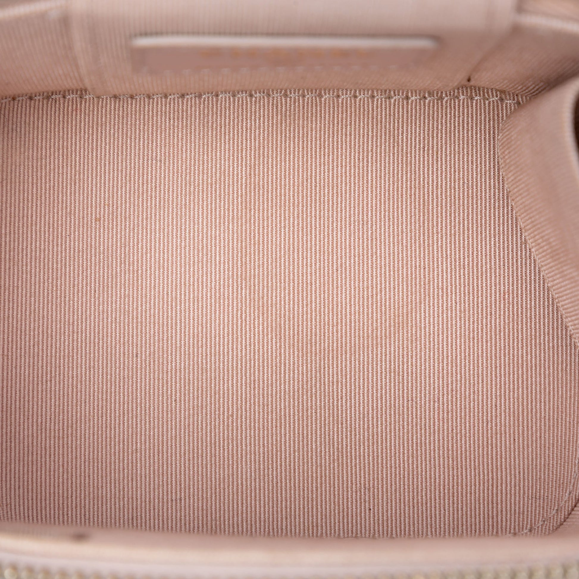 Mini CC Quilted Caviar Vanity Case with Chain