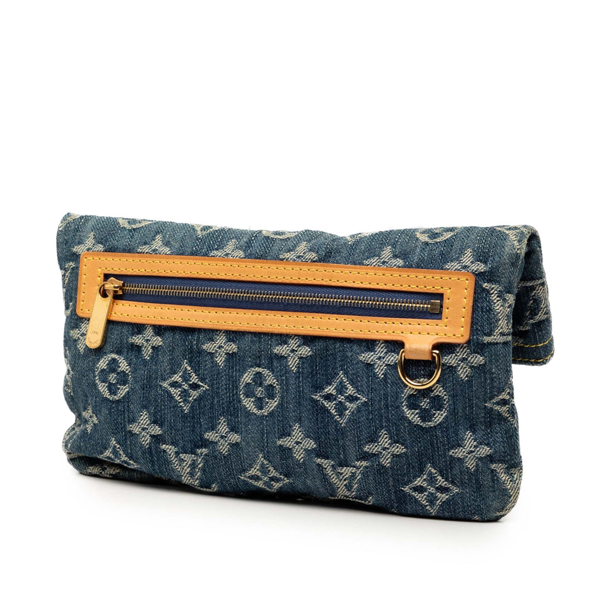 Louis Vuitton Monogram Denim Pochette Plate