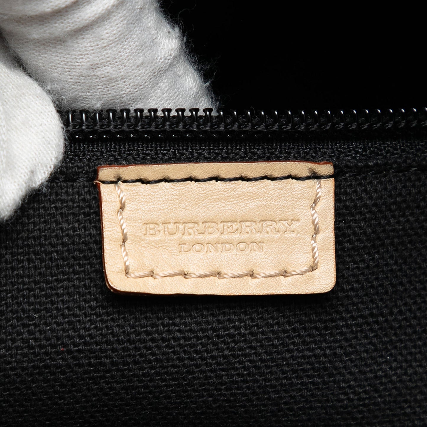 Burberry House Check Canvas Tote