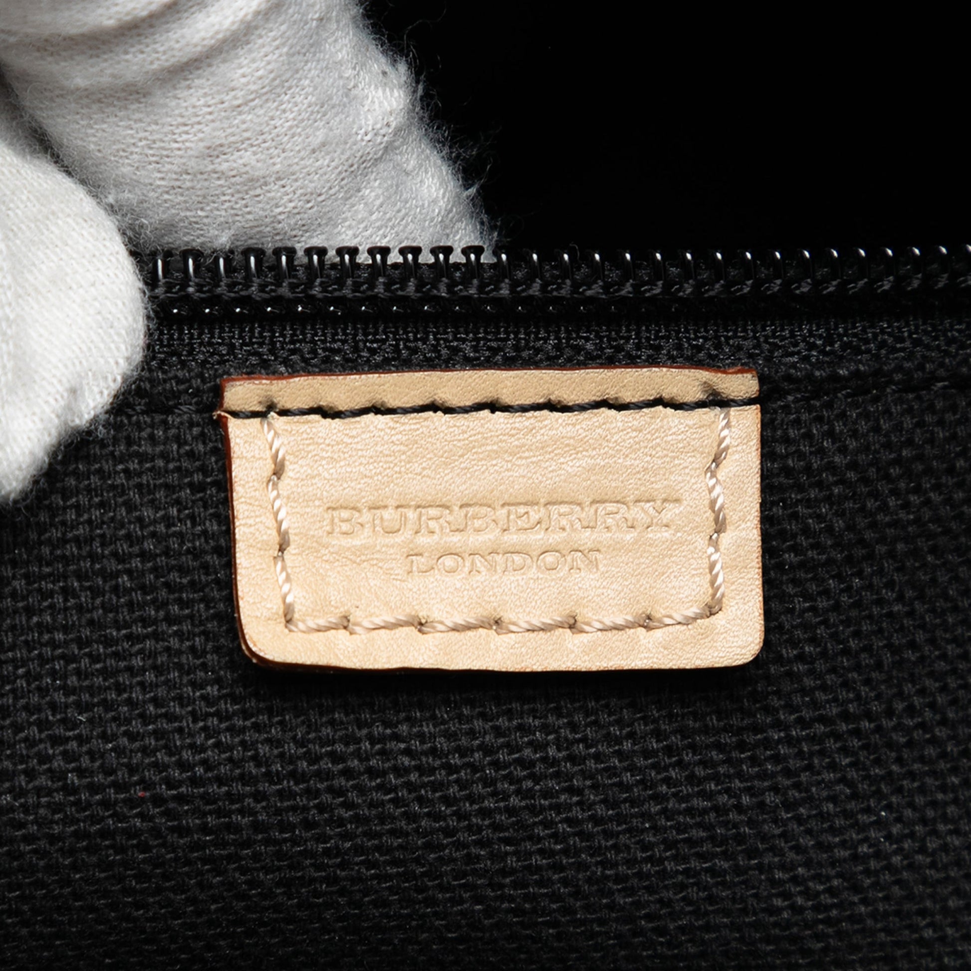 Burberry House Check Canvas Tote