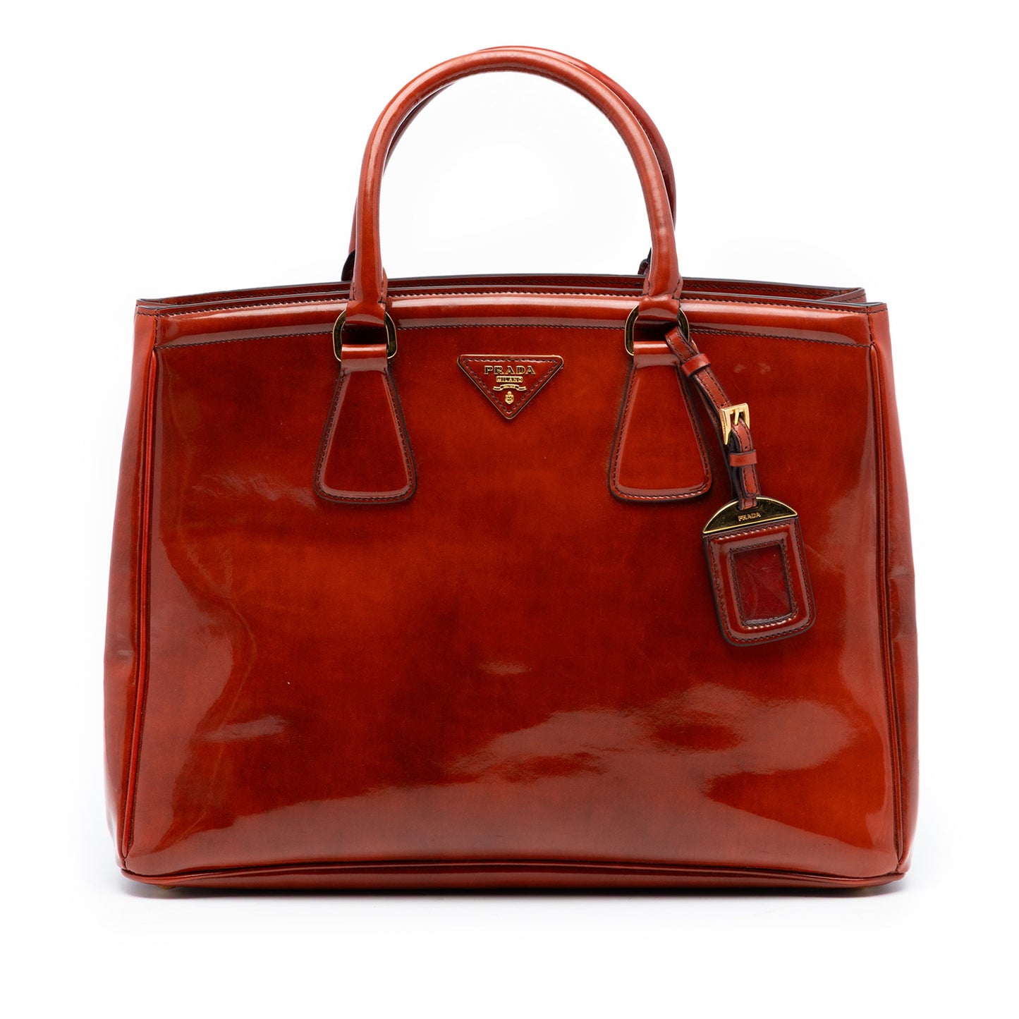 Prada Spazzolato Parabole Tote