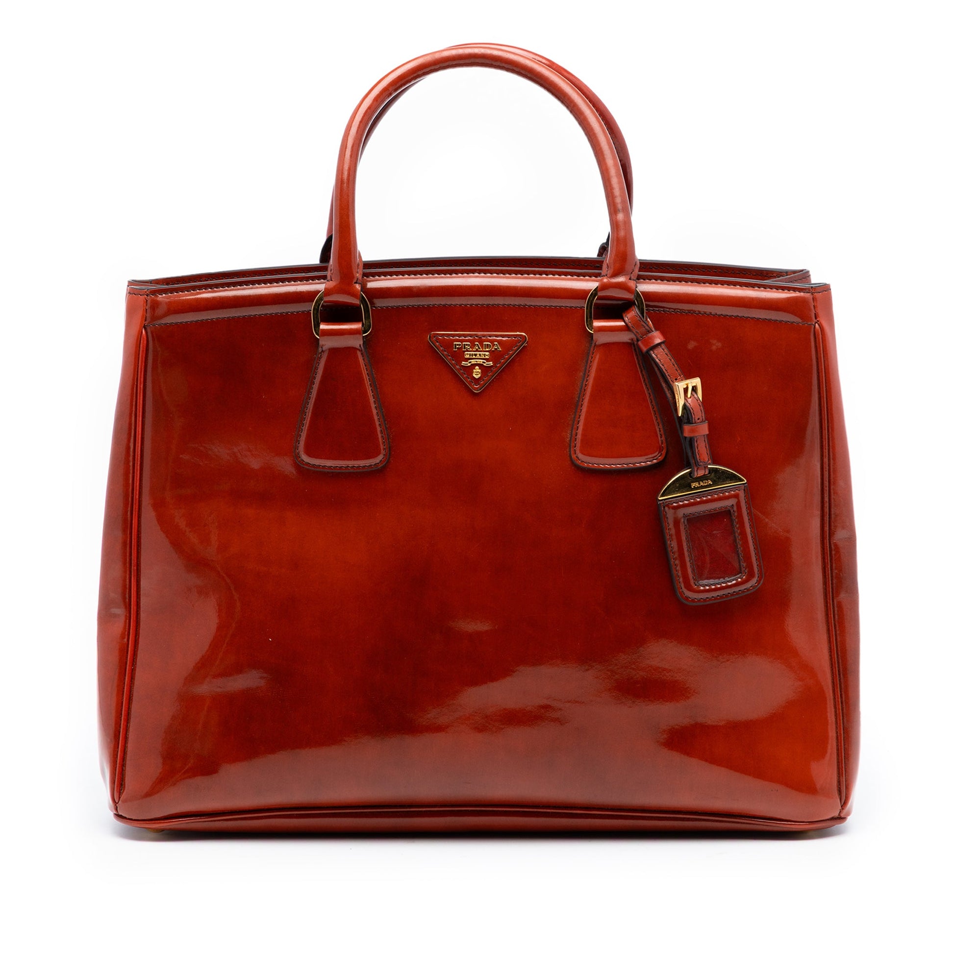 Prada Spazzolato Parabole Tote