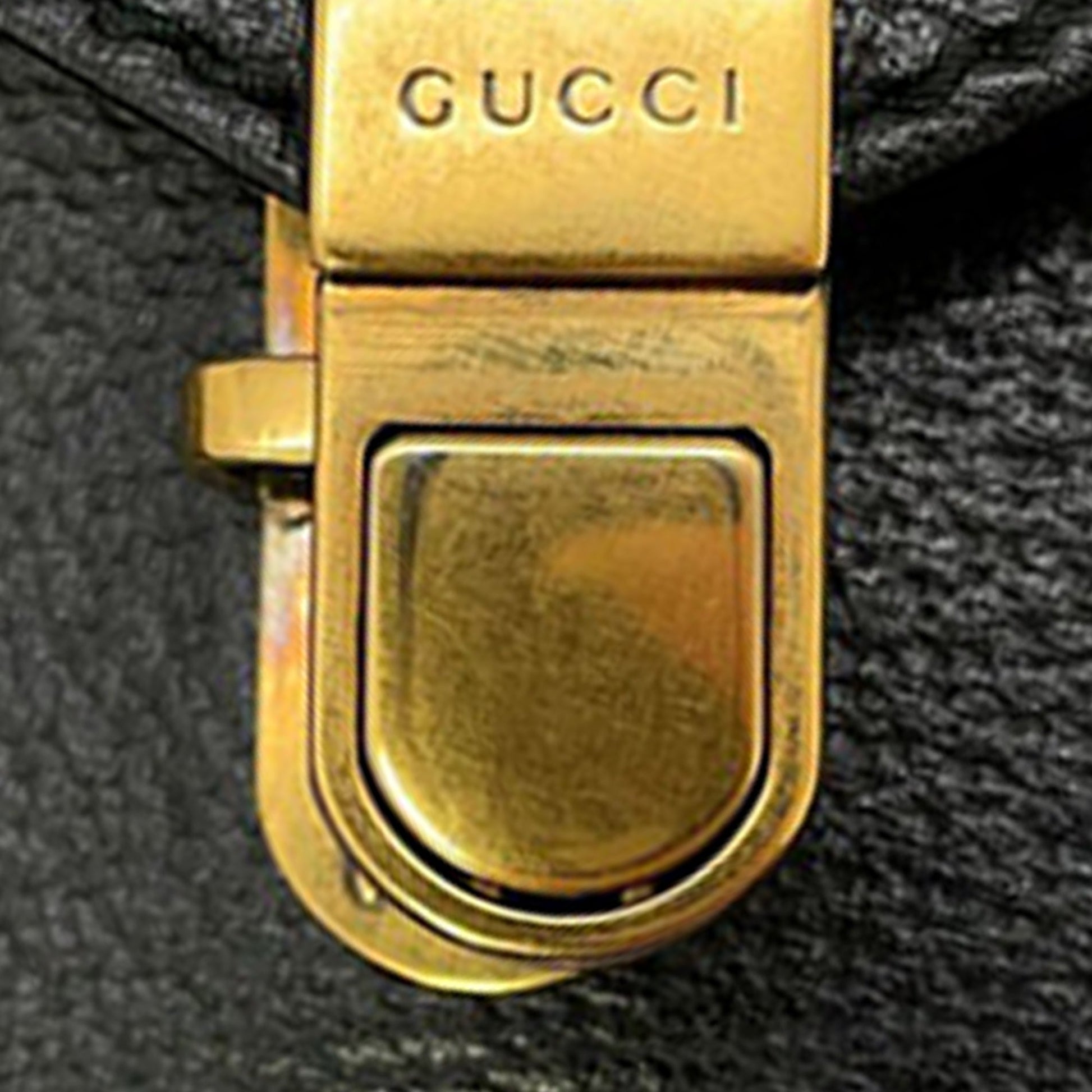 Gucci Leather Bee Star Belt Bag