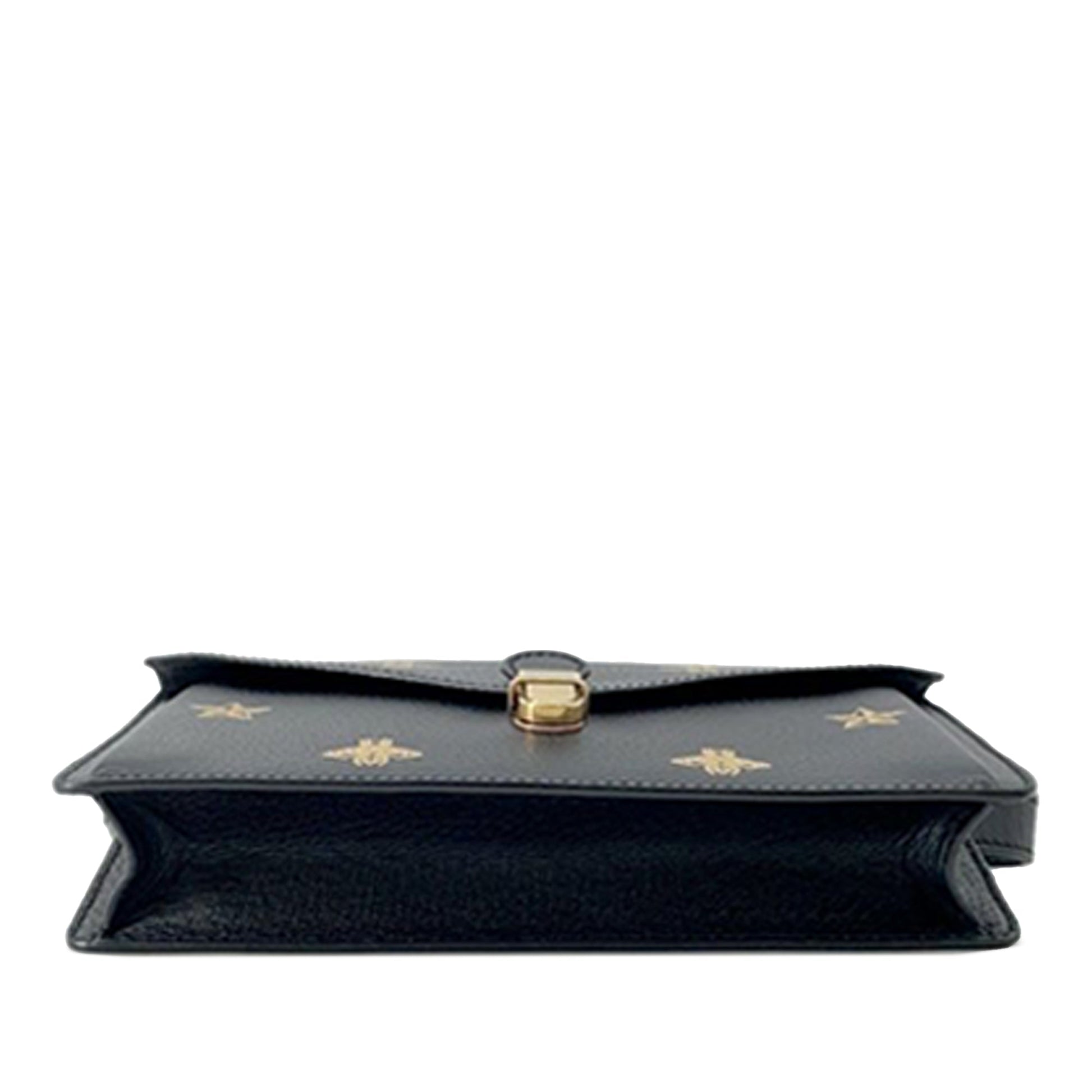 Gucci Leather Bee Star Belt Bag