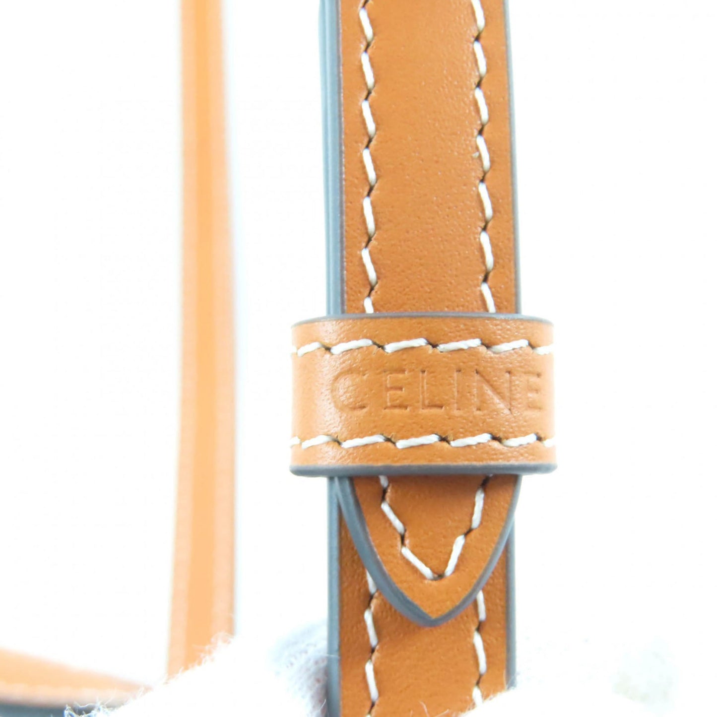 Celine Small Triomphe Coated Canvas Cube Satchel