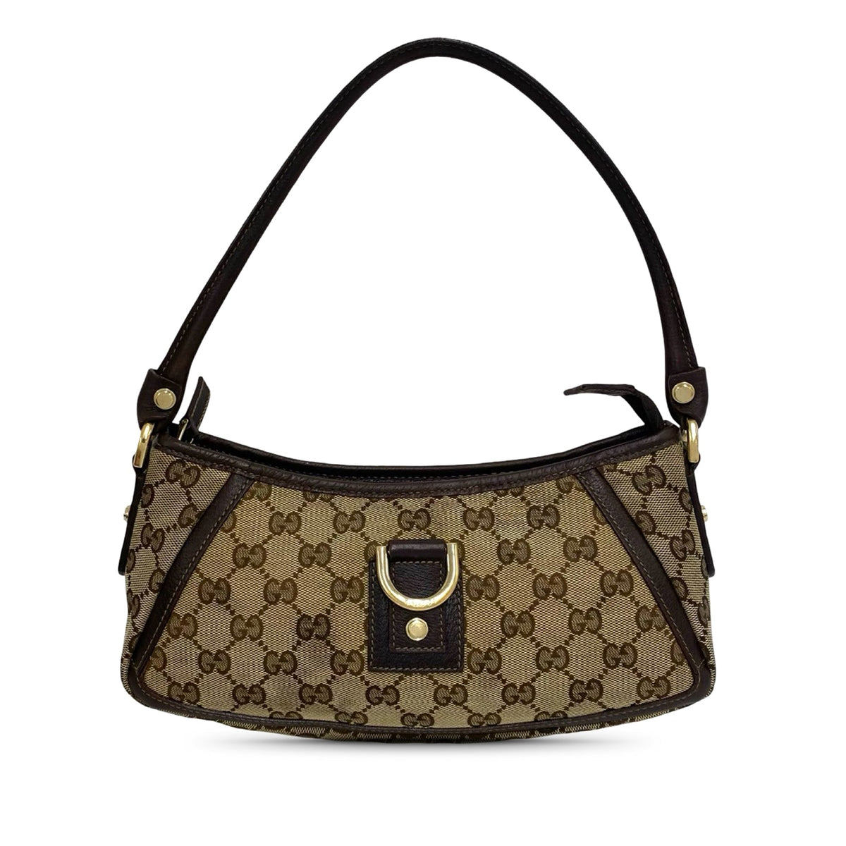 Gucci GG Canvas Abbey D Ring Pochette