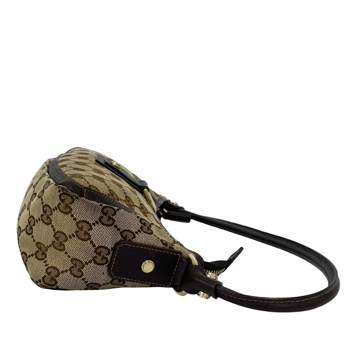Gucci GG Canvas Abbey D Ring Pochette