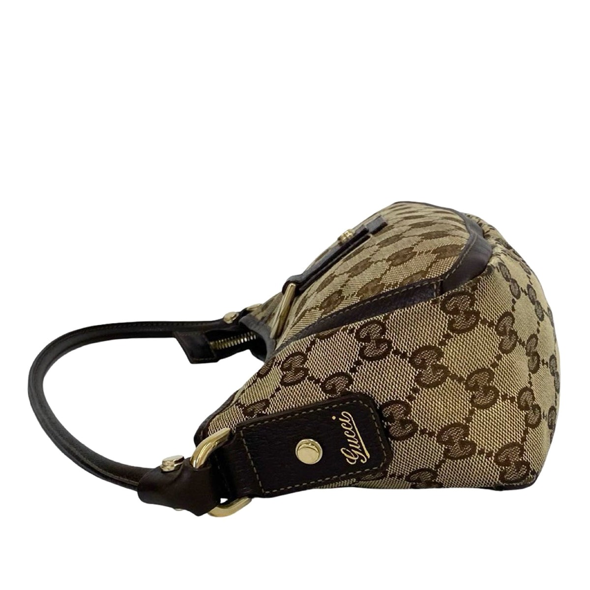 Gucci GG Canvas Abbey D Ring Pochette