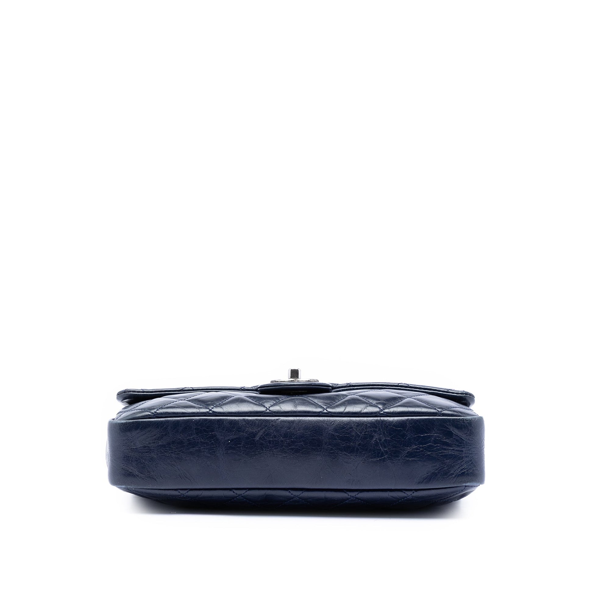 Chanel Medium Aged Calfskin Duo Color Flap
