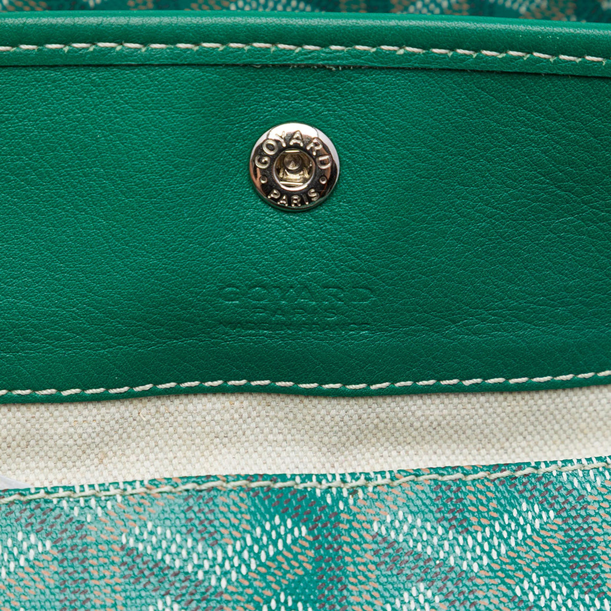 Goyard Goyardine Saint Louis GM — Green