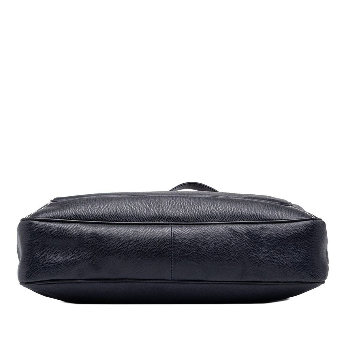 LOEWE Leather Anagram Satchel — Black