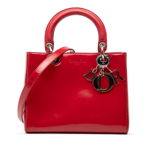 Dior Medium Patent Lady Dior