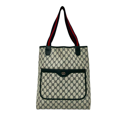 Gucci GG Supreme Web Tote
