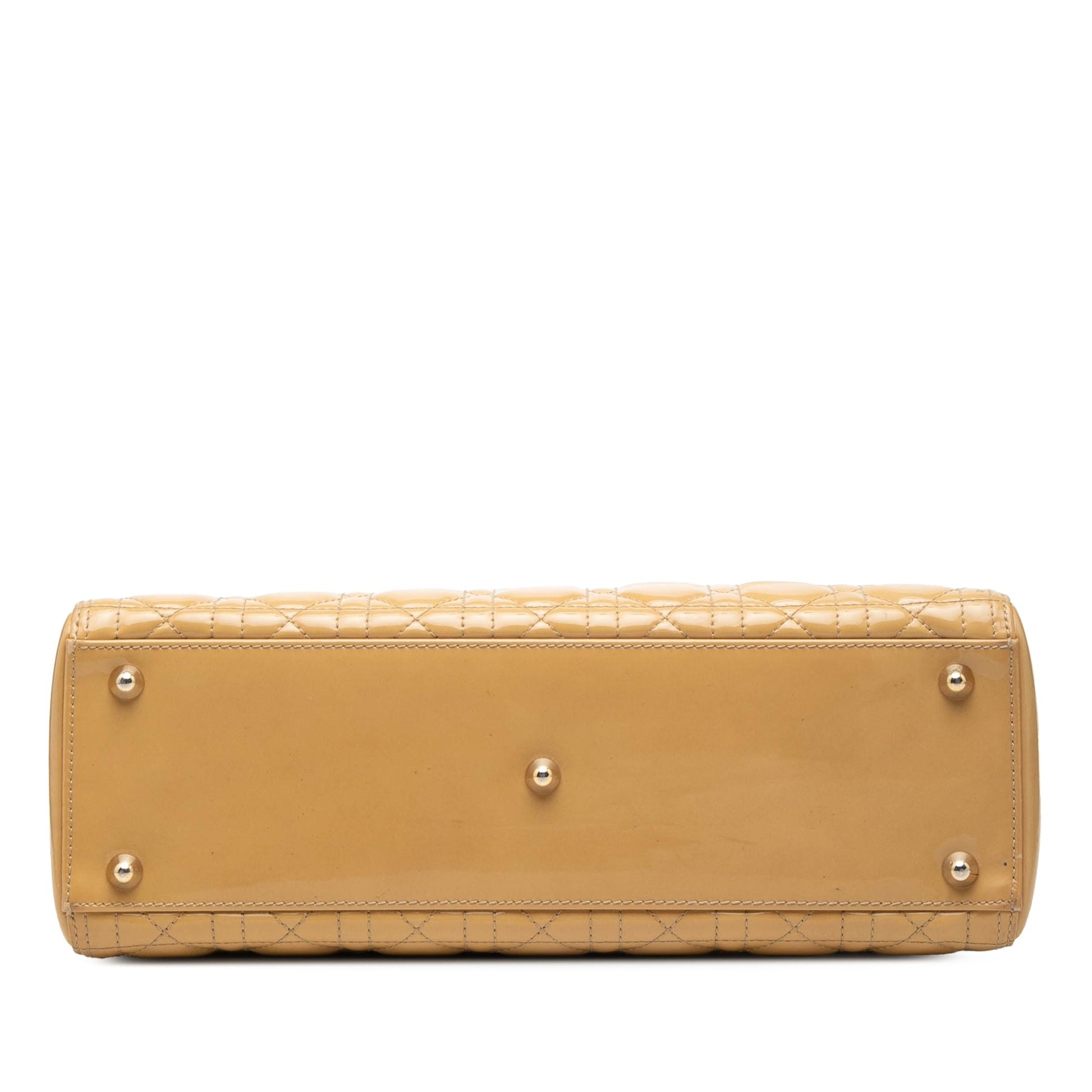 Dior Large Patent Cannage Lady Dior