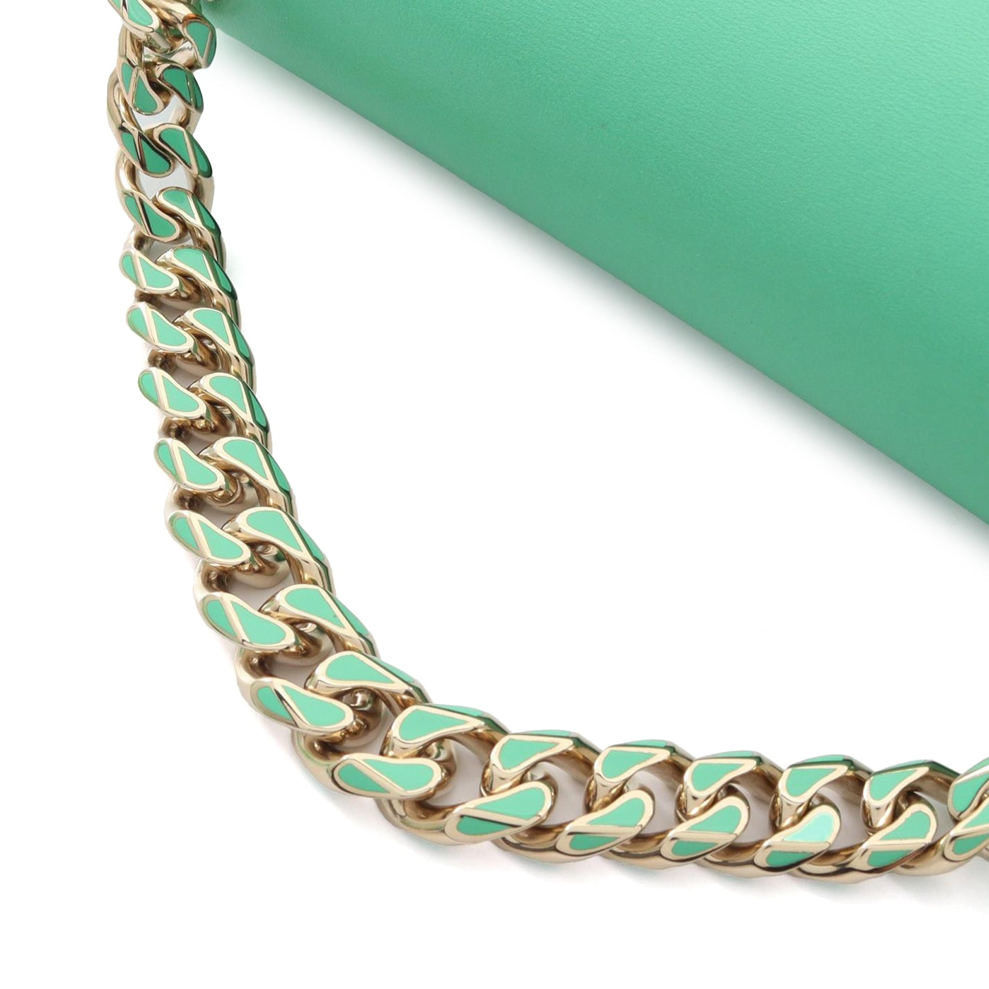 Bvlgari Leather Serpenti Forever Maxi Chain Top Handle Bag