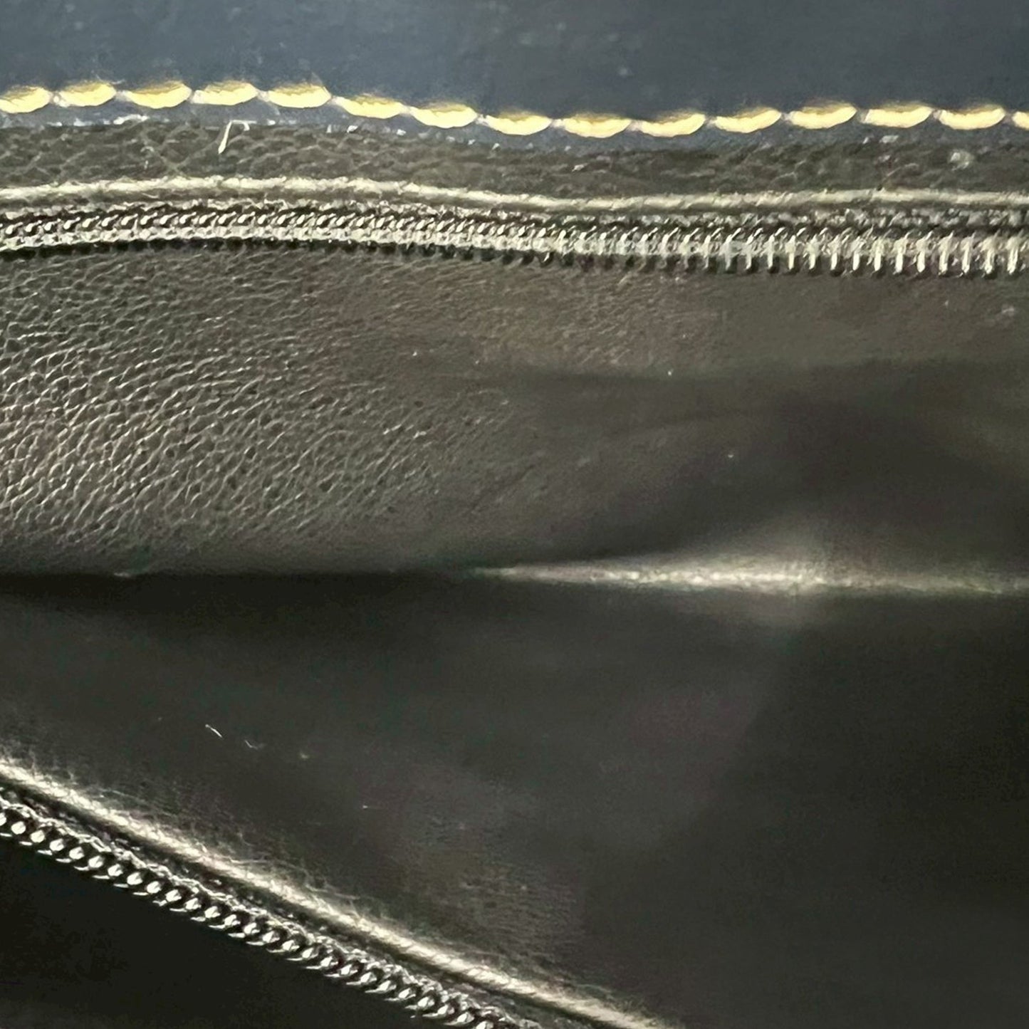 Saint Laurent Leather Cutout Crossbody
