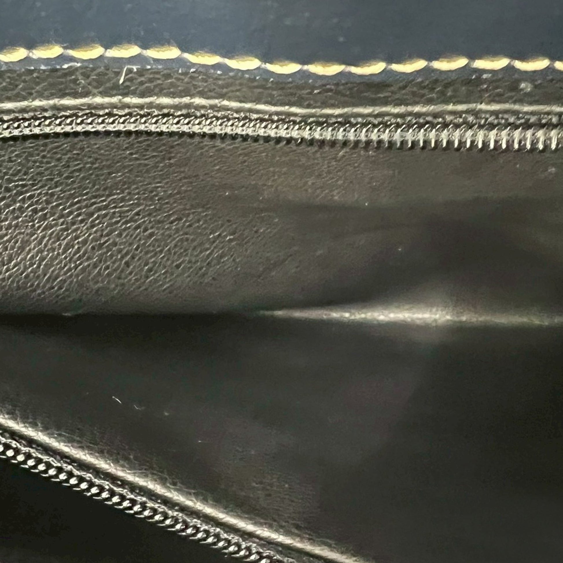 Saint Laurent Leather Cutout Crossbody