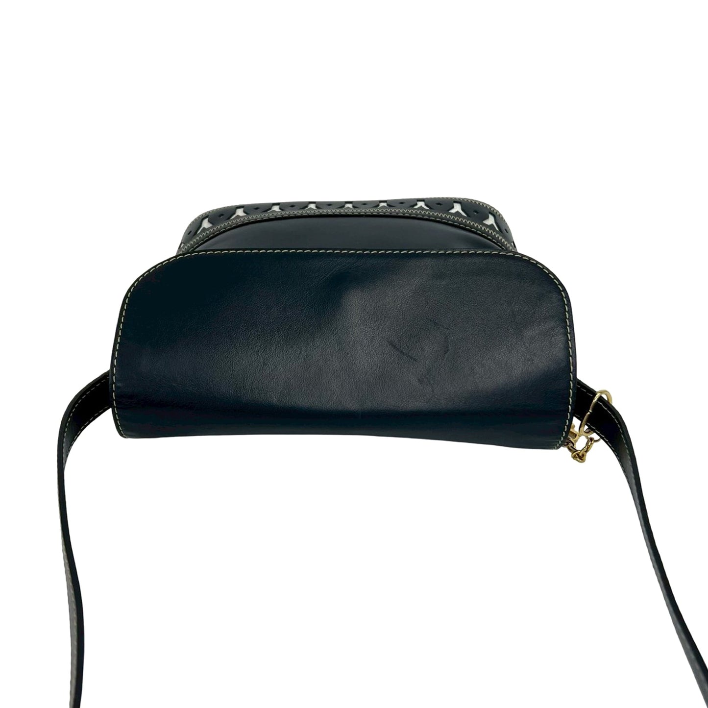 Saint Laurent Leather Cutout Crossbody