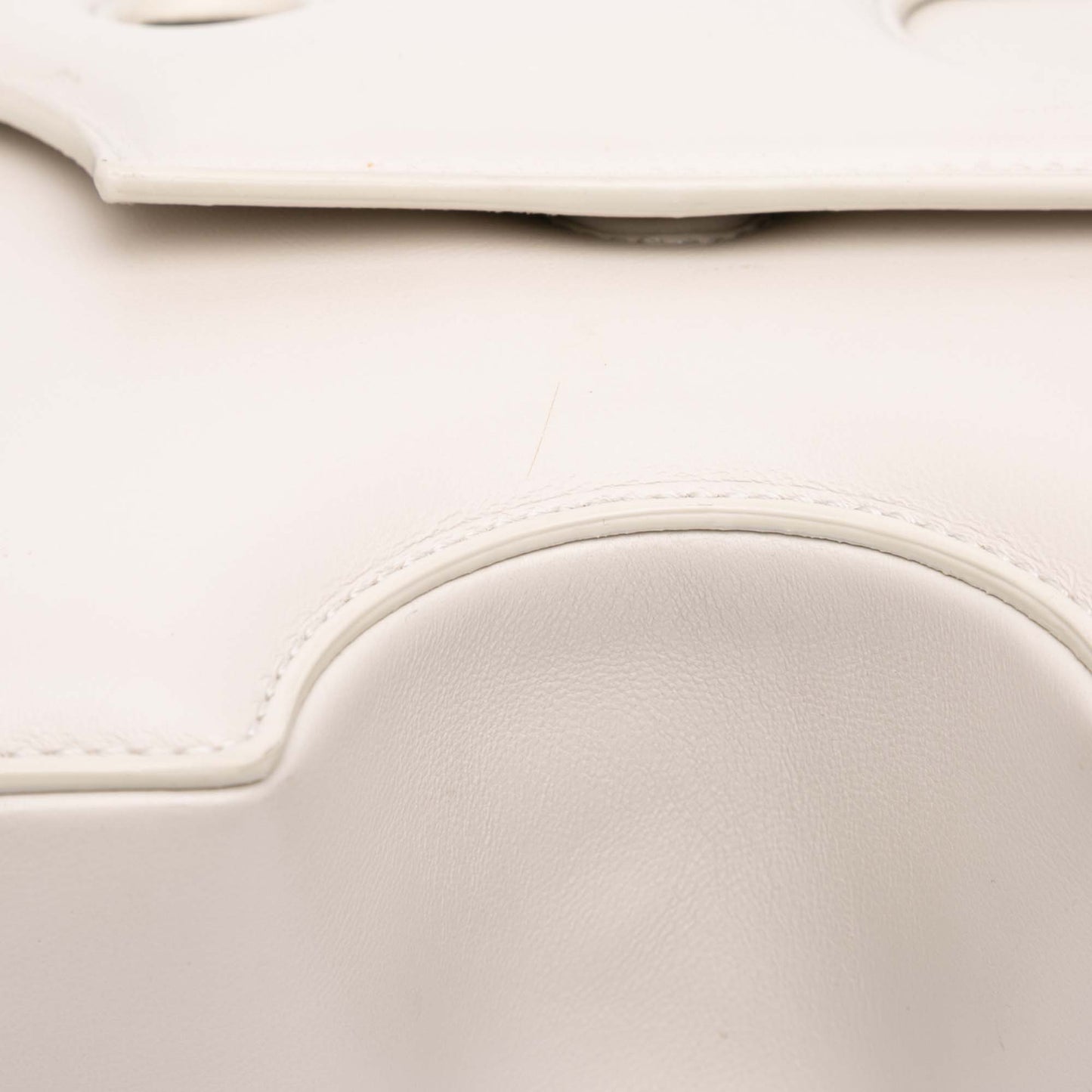 Off-White Leather Burrow 22 Crossbody