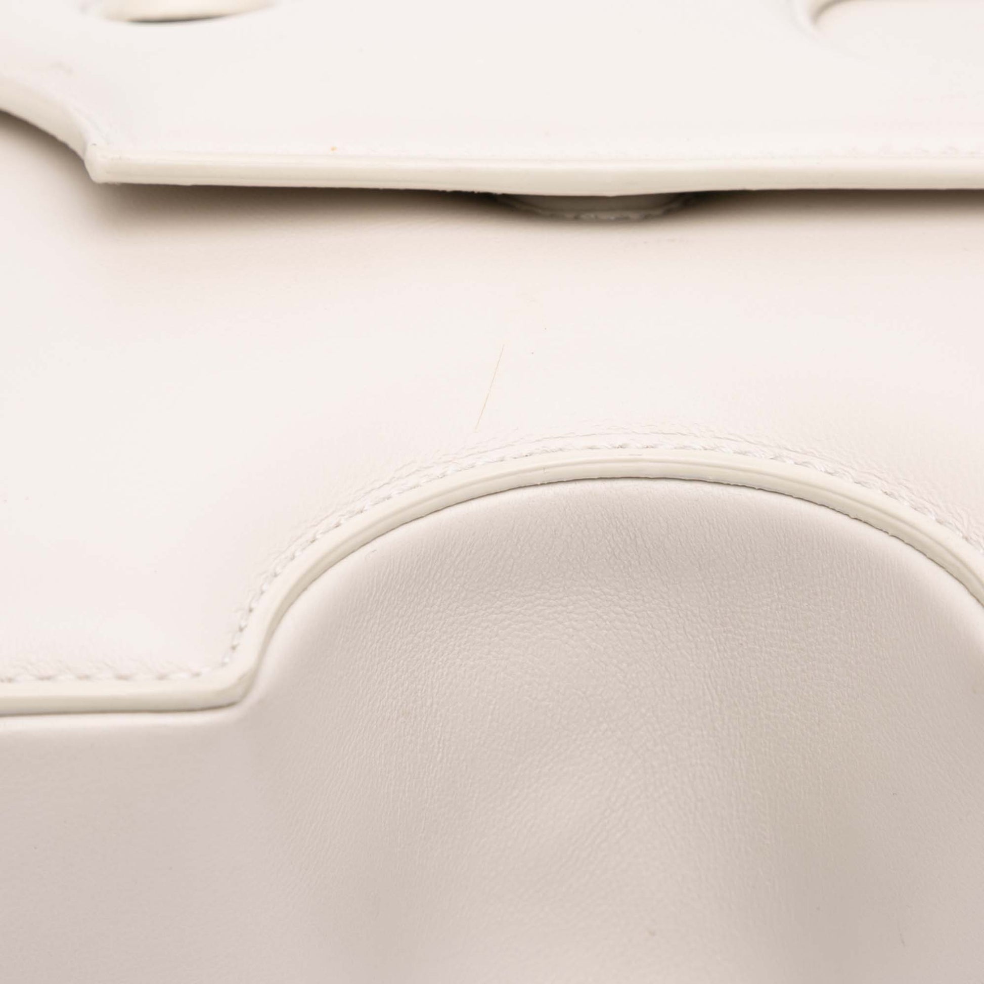 Off-White Leather Burrow 22 Crossbody