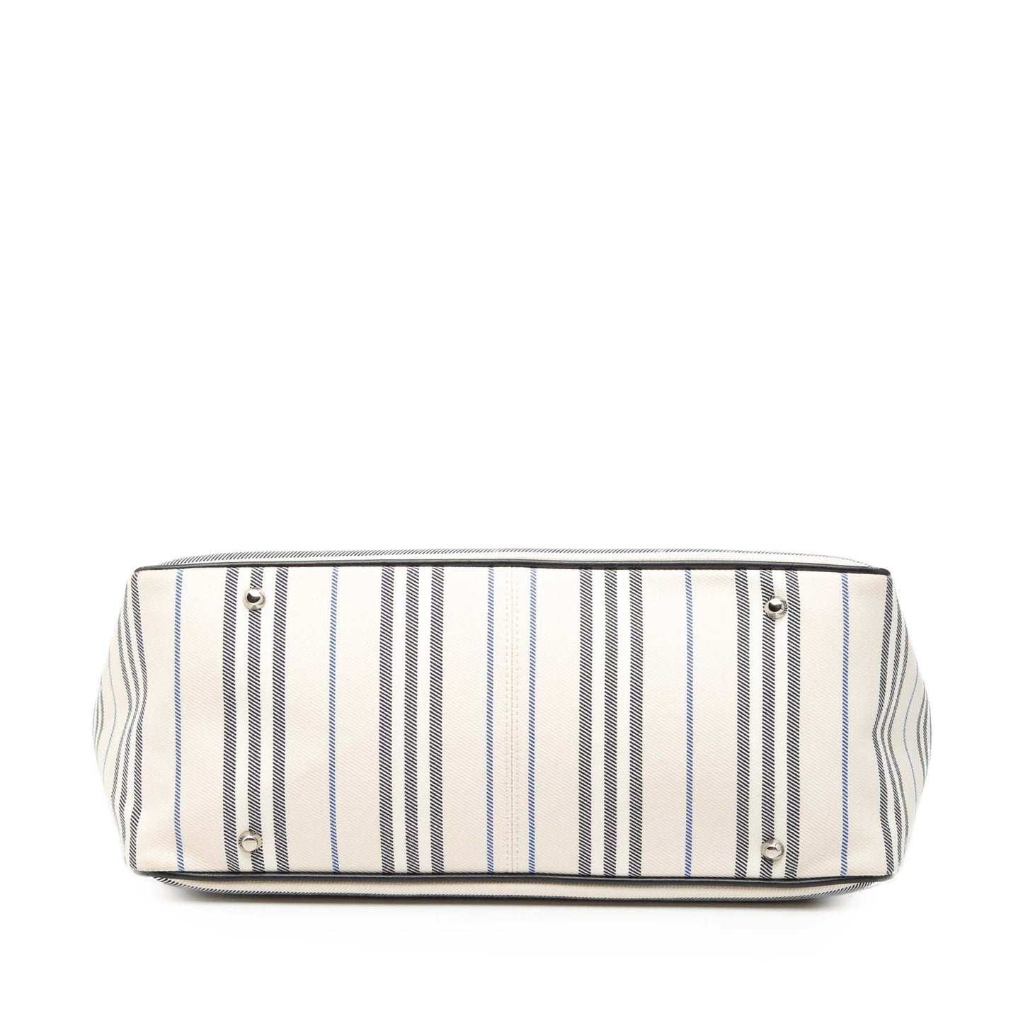 Striped Canvas Handbag