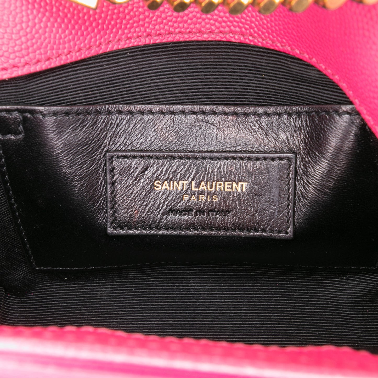 Saint Laurent Small Grain De Poudre Monogram Kate Crossbody