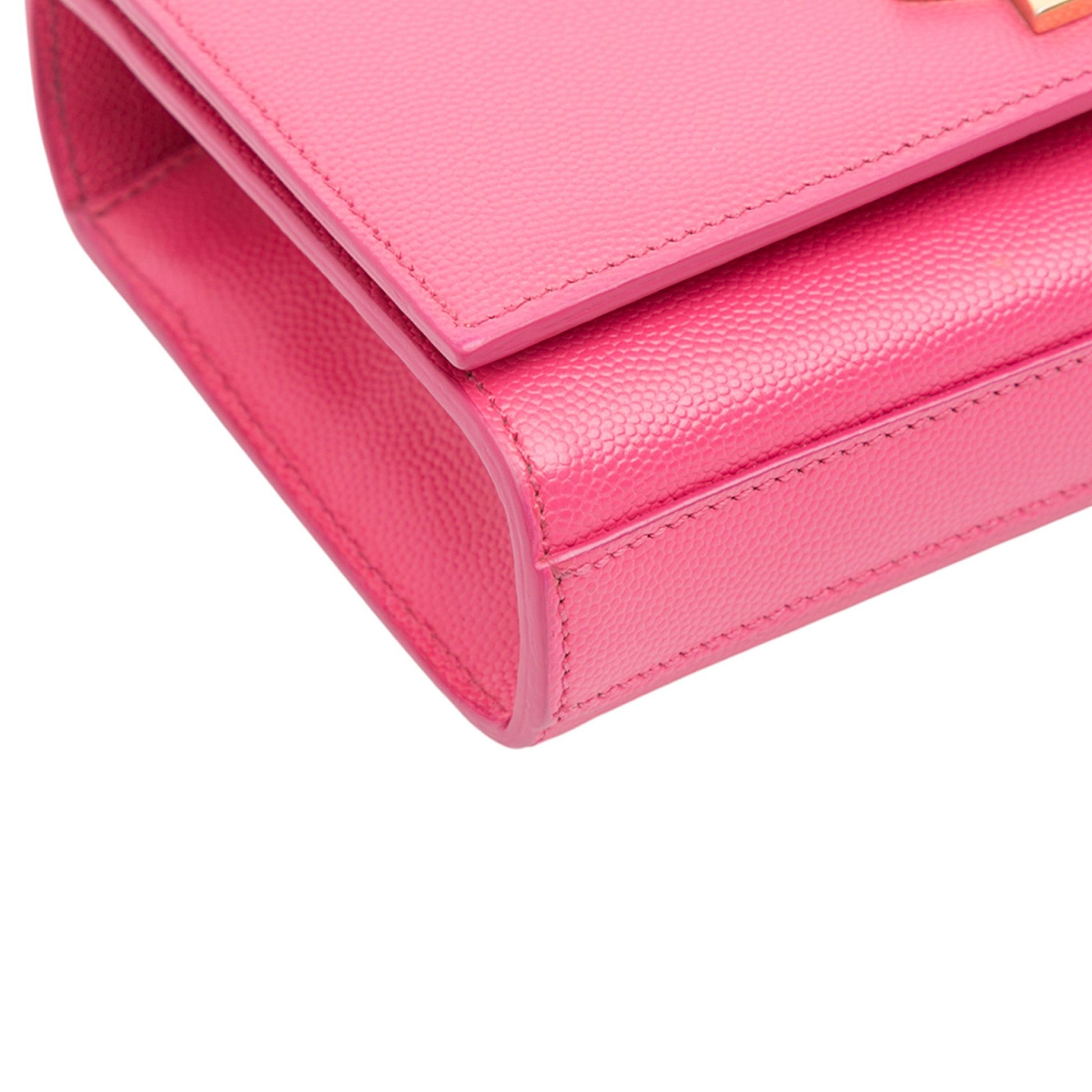 Saint Laurent Small Grain De Poudre Monogram Kate Crossbody