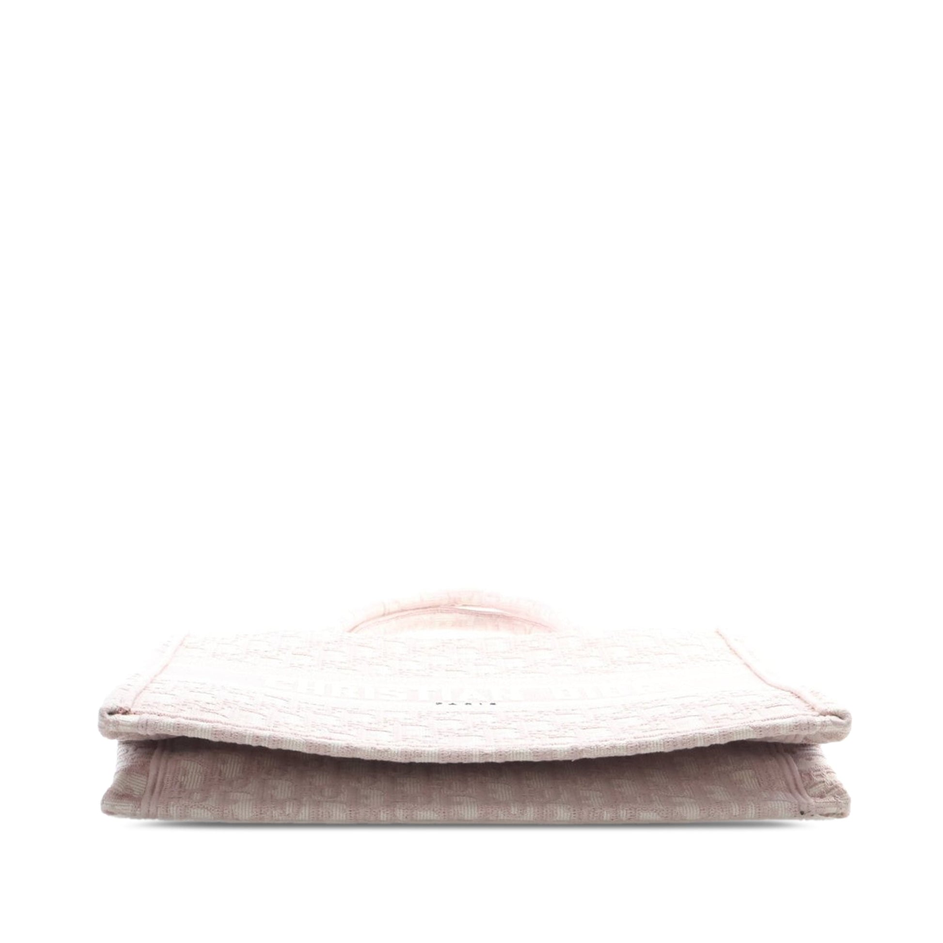 Dior Medium Oblique Embroidered Canvas Book Tote