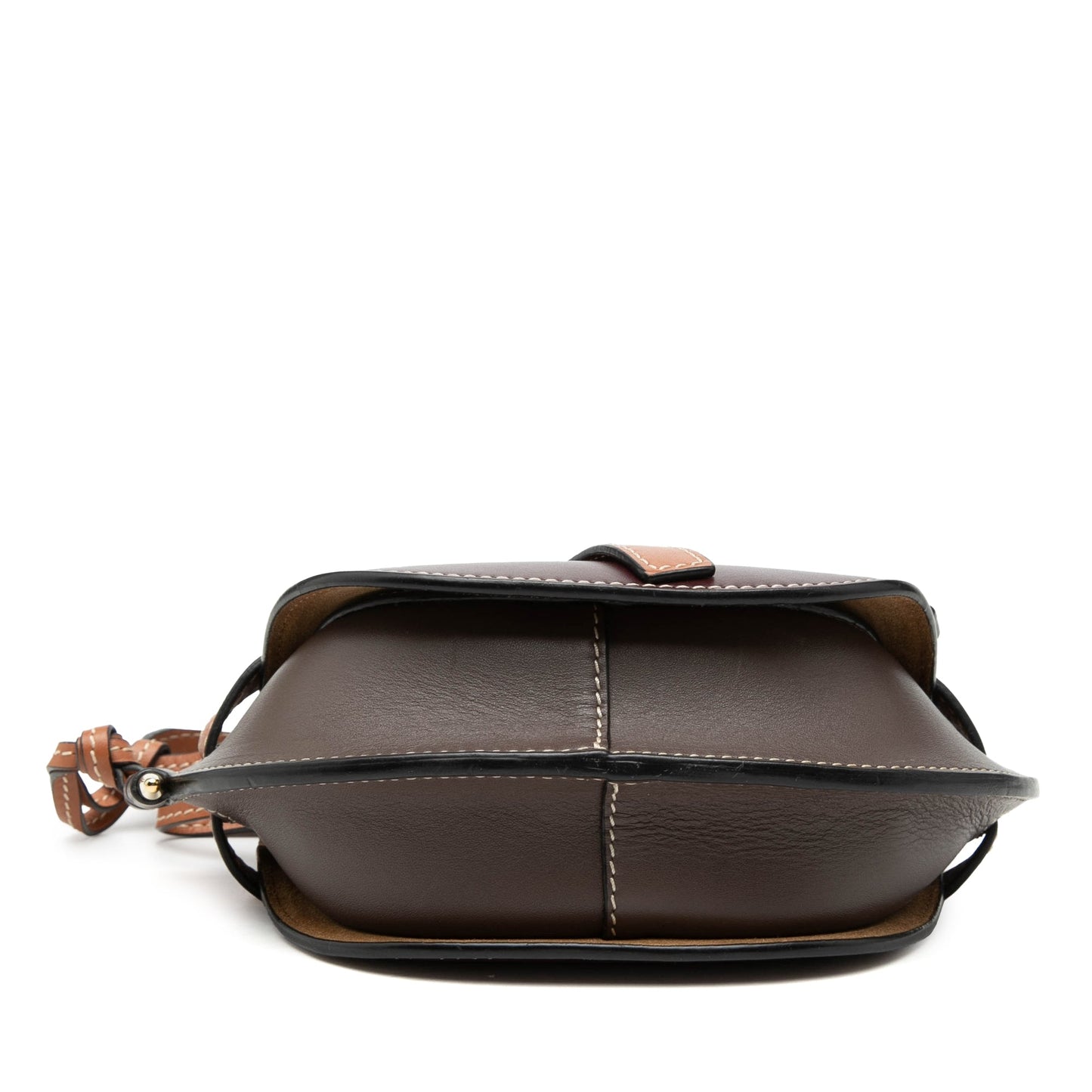 Mini Tricolor Leather Gate Crossbody
