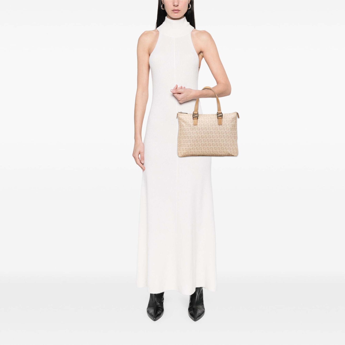 Fendi Zucchino Canvas Tote
