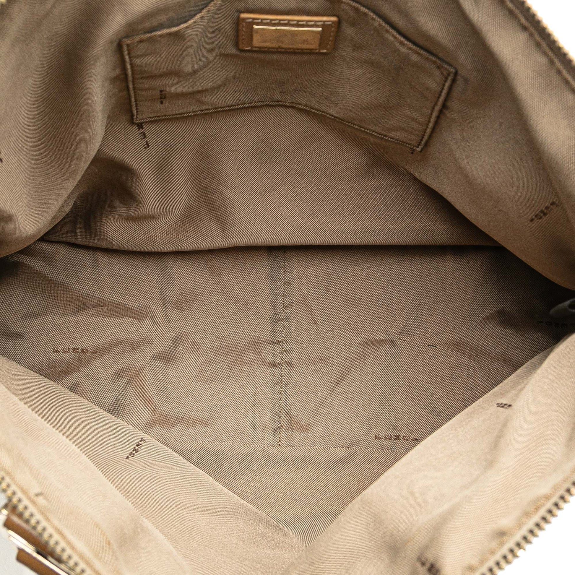 Fendi Zucchino Canvas Tote