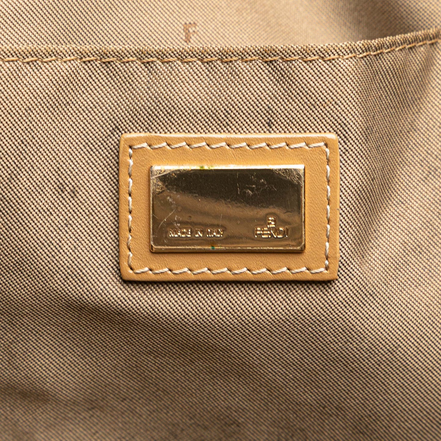 Fendi Zucchino Canvas Tote