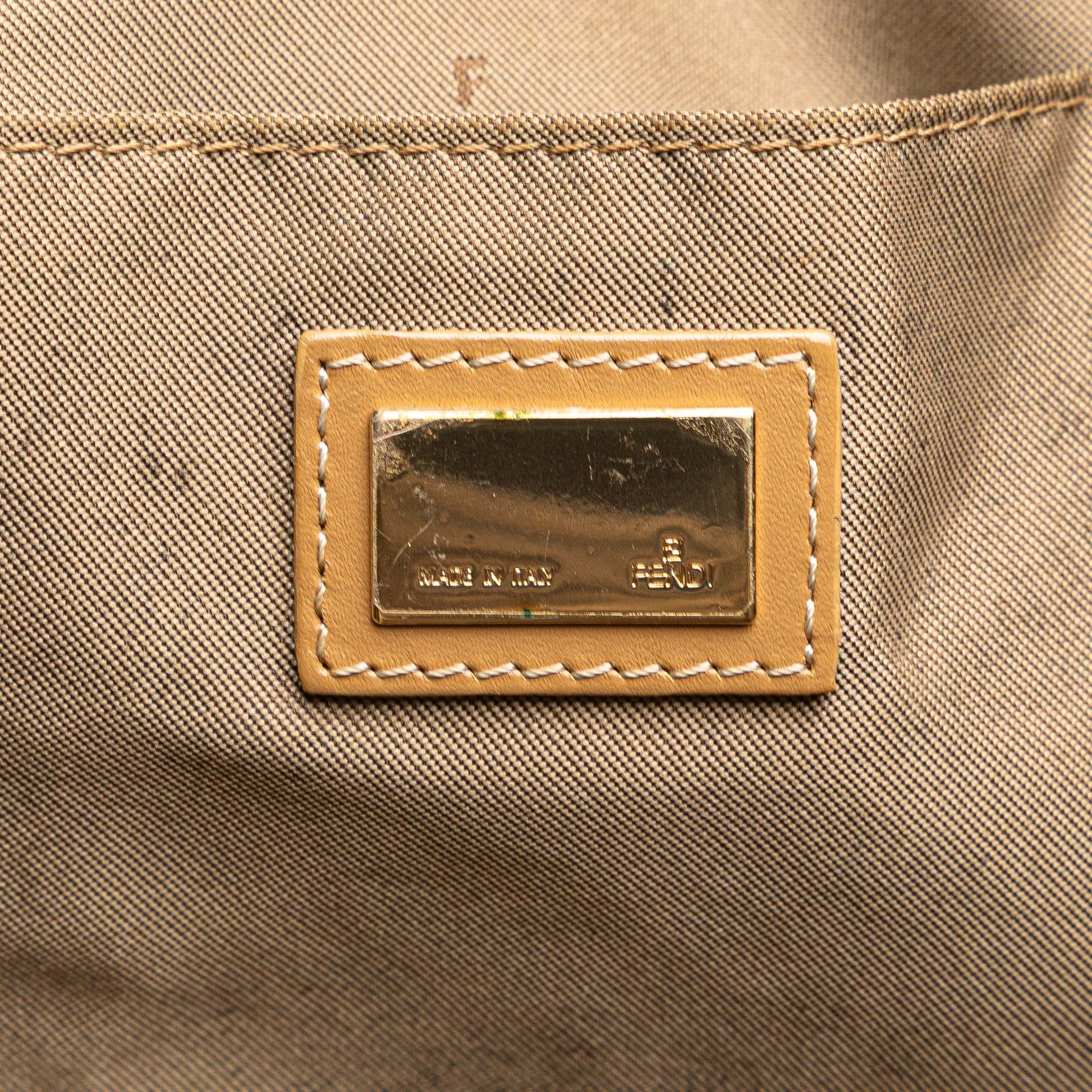 Fendi Zucchino Canvas Tote