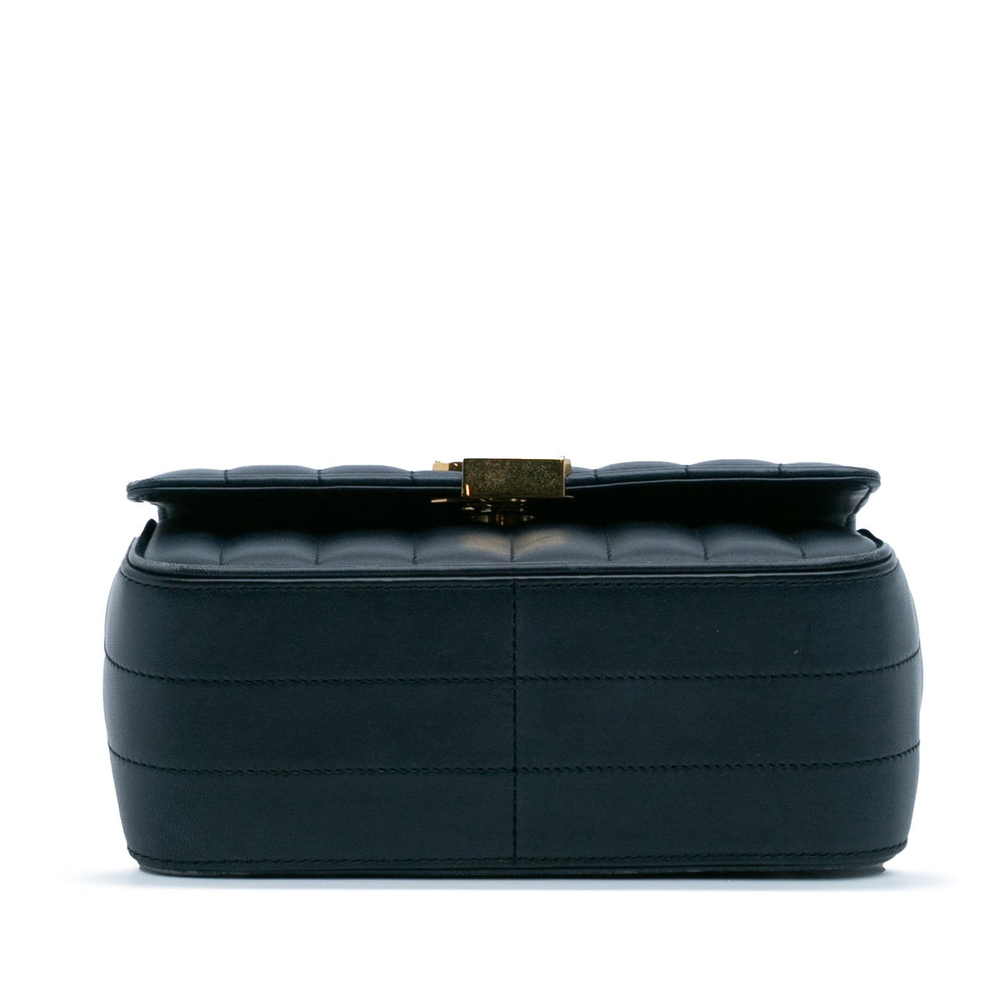 Saint Laurent Medium Lambskin Monogram Vicky Chain Bag