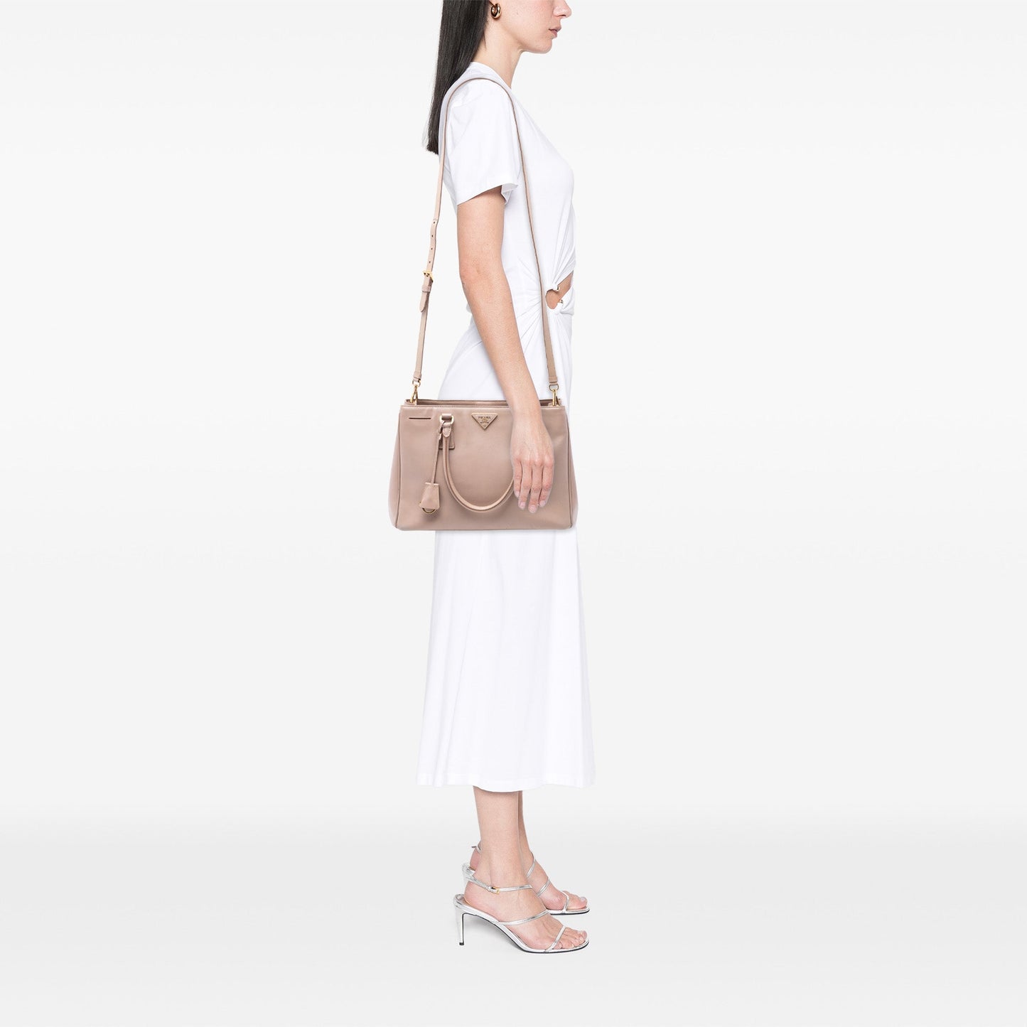 Prada Medium Saffiano Lux Galleria Satchel
