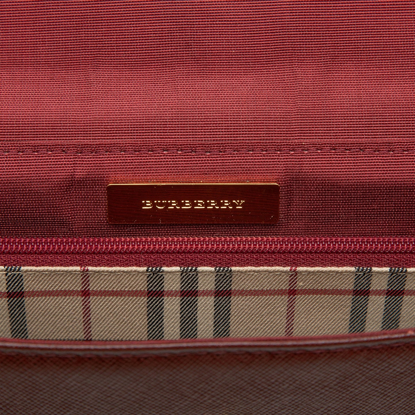 Burberry Leather Shoulder Bag
