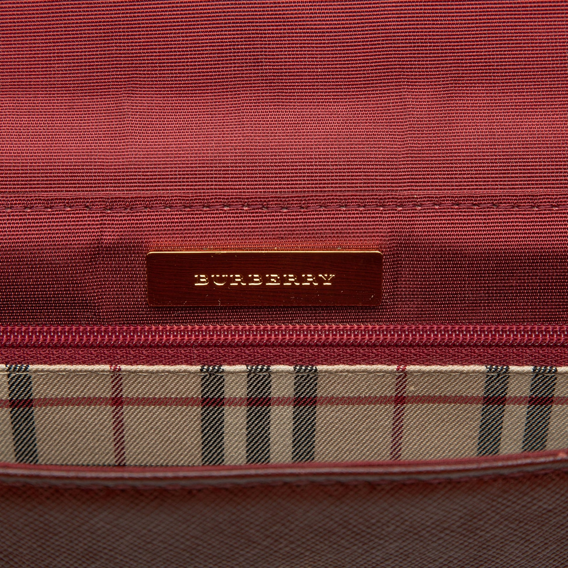 Burberry Leather Shoulder Bag