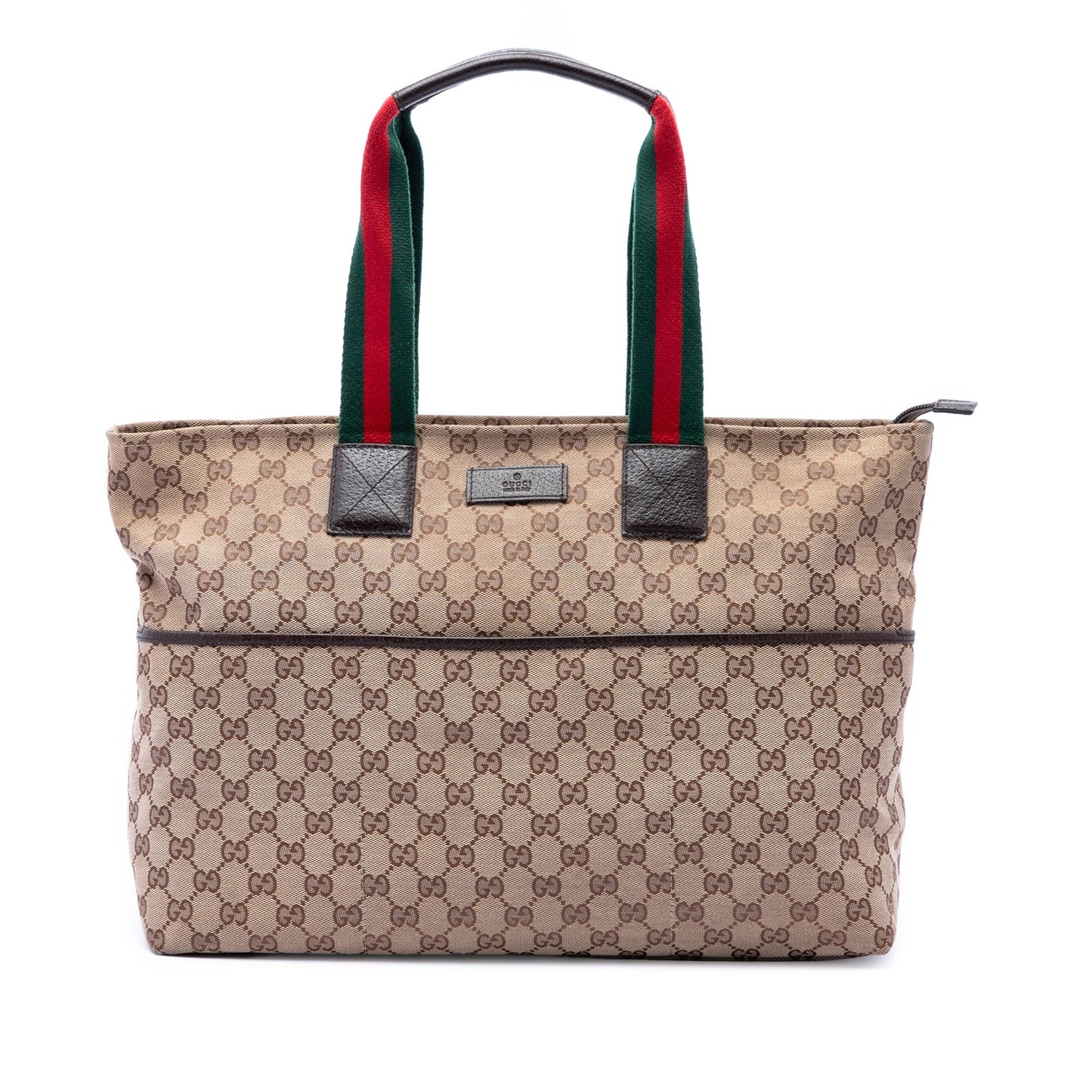 Gucci GG Canvas Web Tote