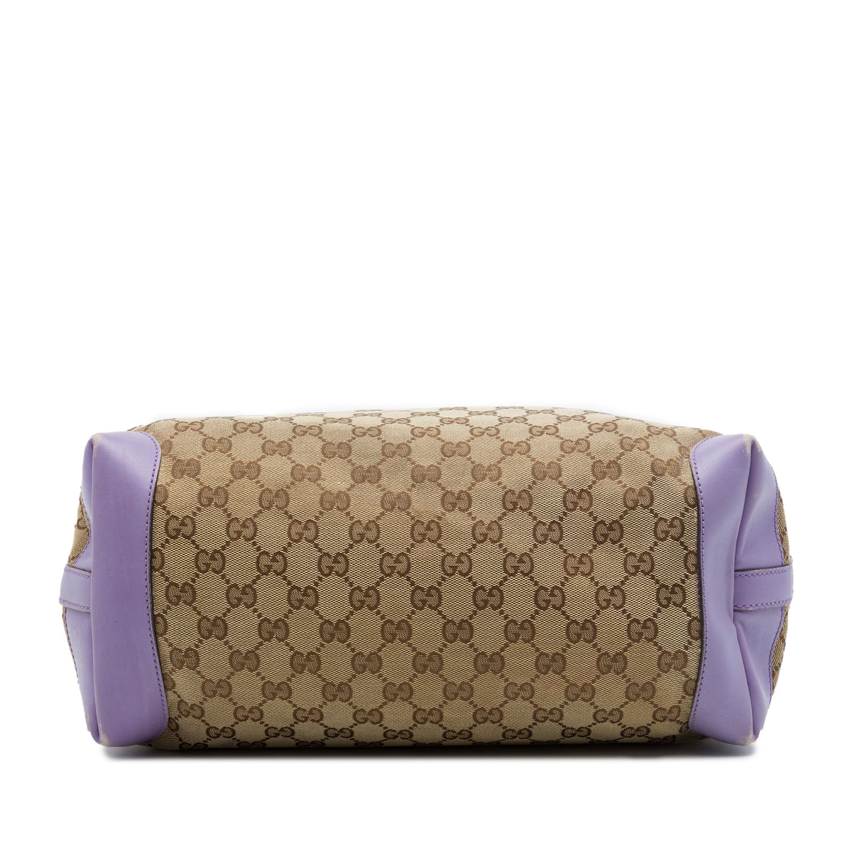 Gucci Medium GG Canvas Craft Tote — Beige