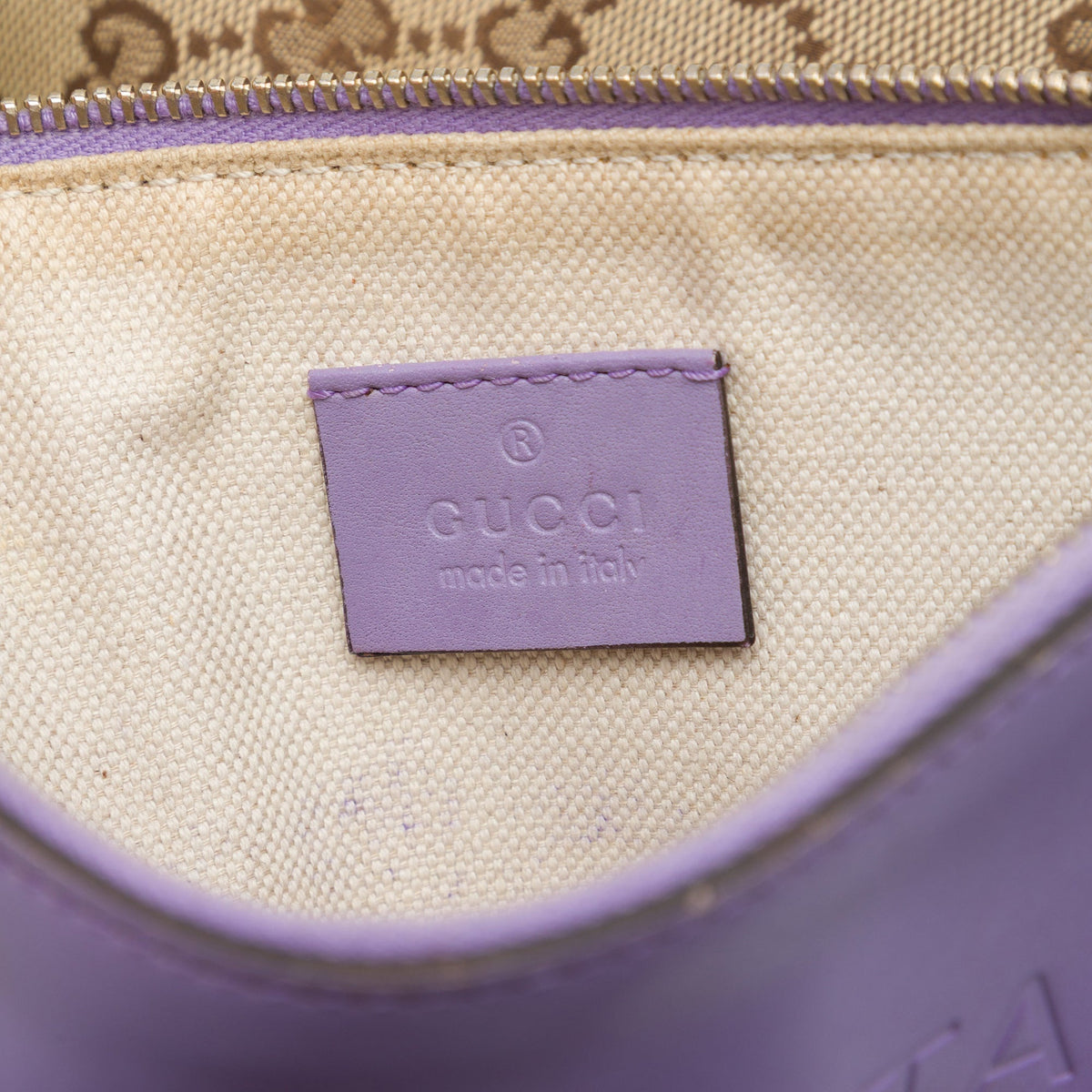 Gucci Medium GG Canvas Craft Tote — Beige