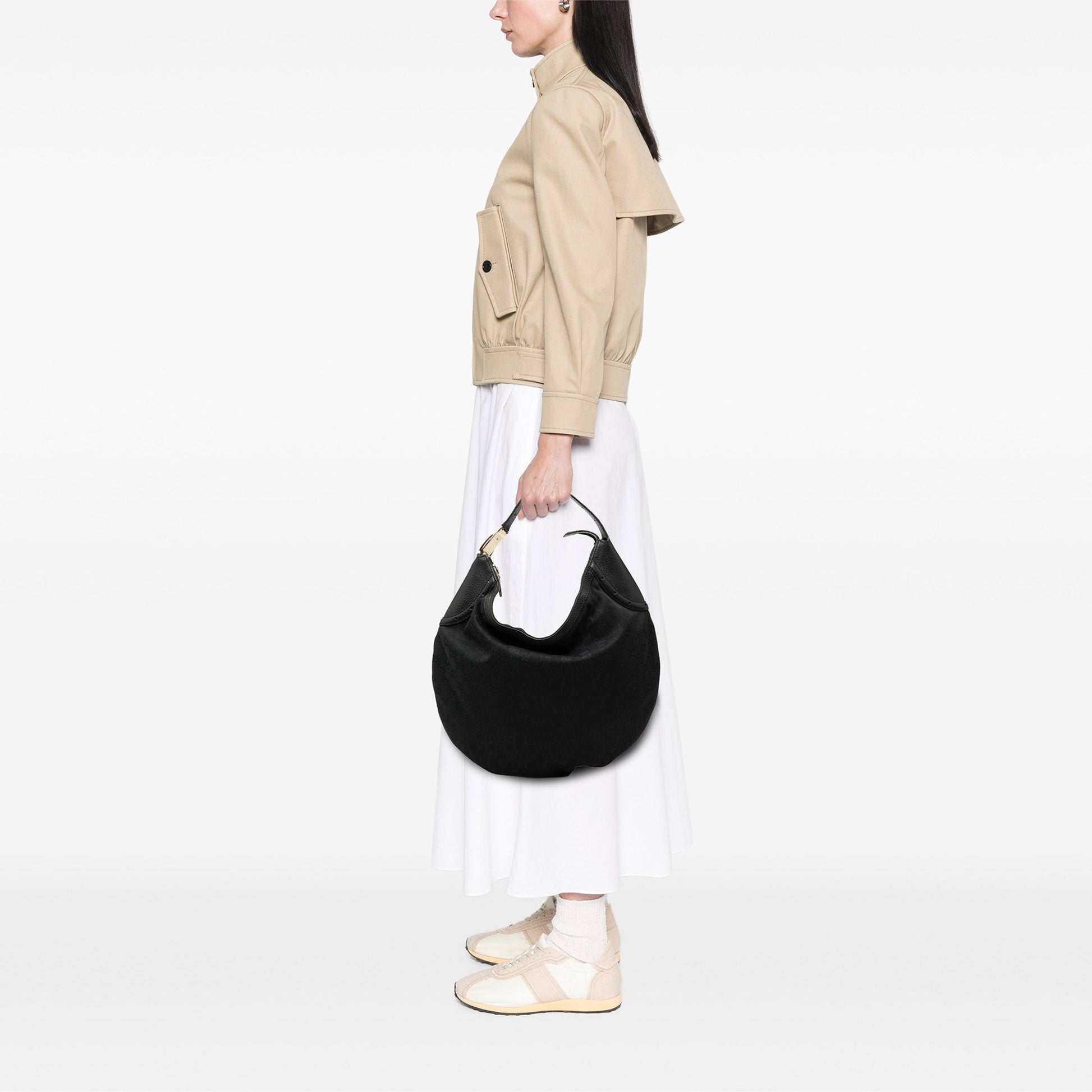 Gucci GG Canvas Hobo