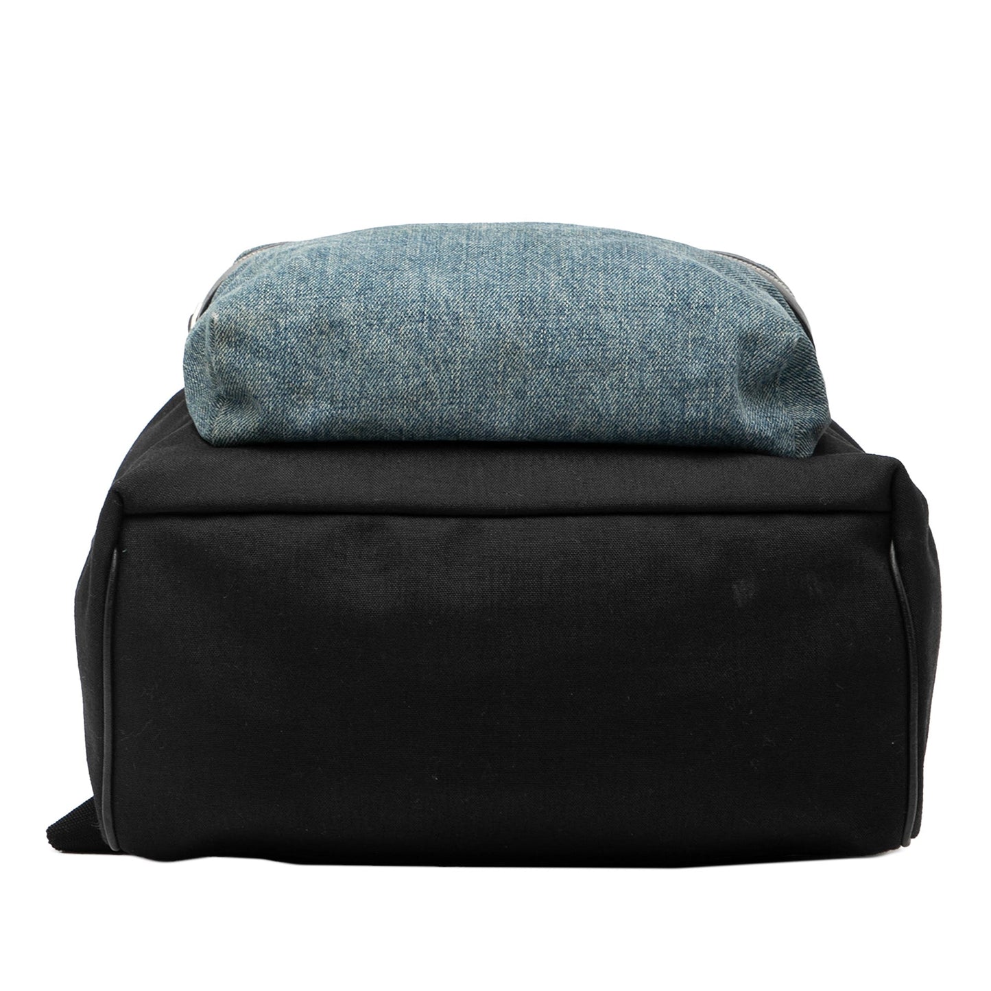 Saint Laurent Nylon and Denim Classic Hunting Backpack