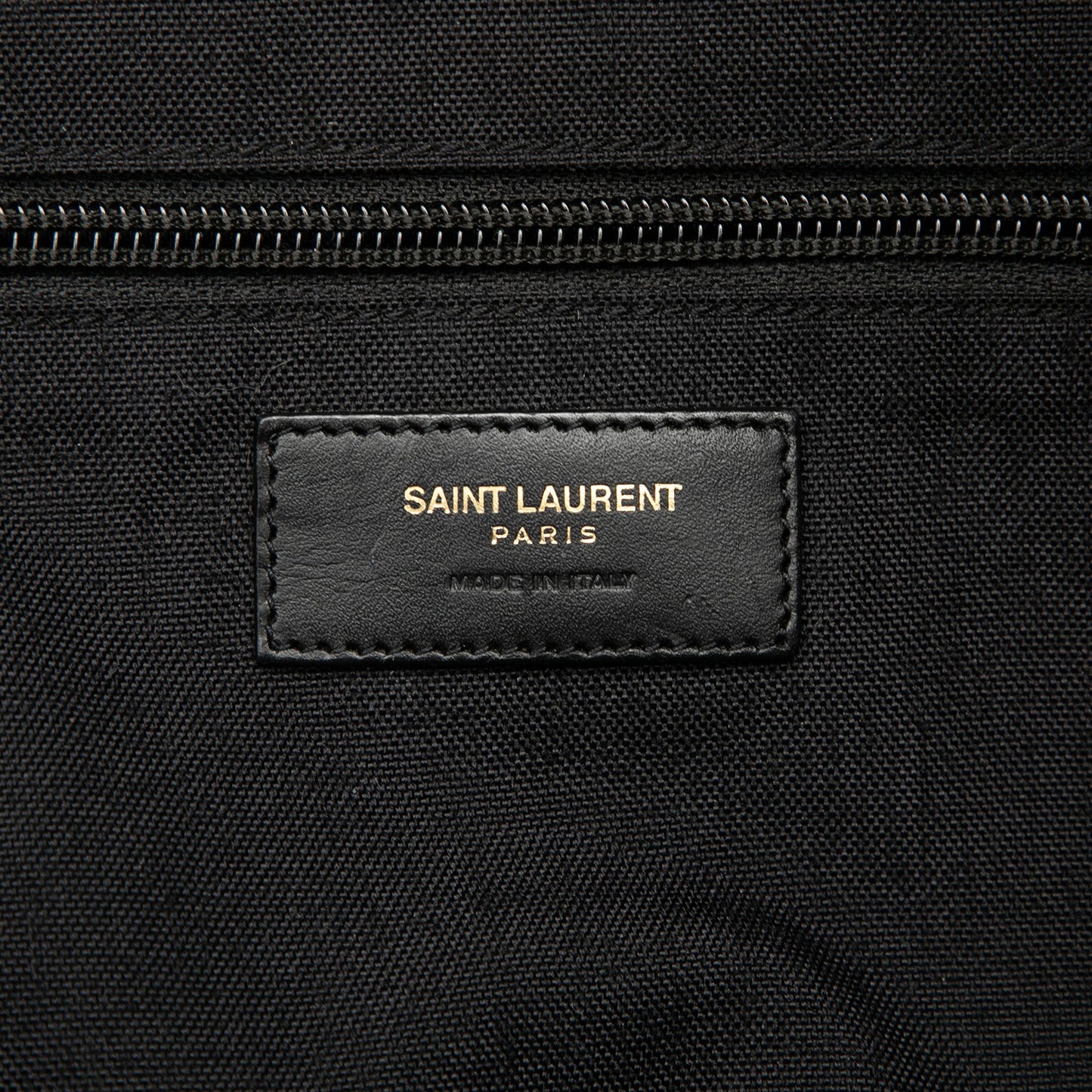 Saint Laurent Nylon and Denim Classic Hunting Backpack