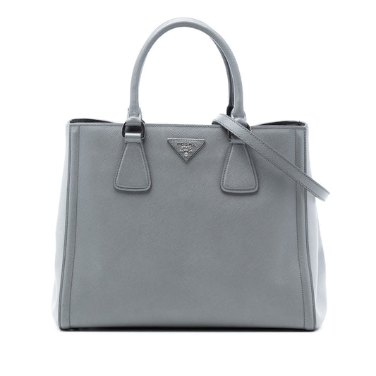 Prada Medium Bicolor Saffiano Lux Galleria Satchel